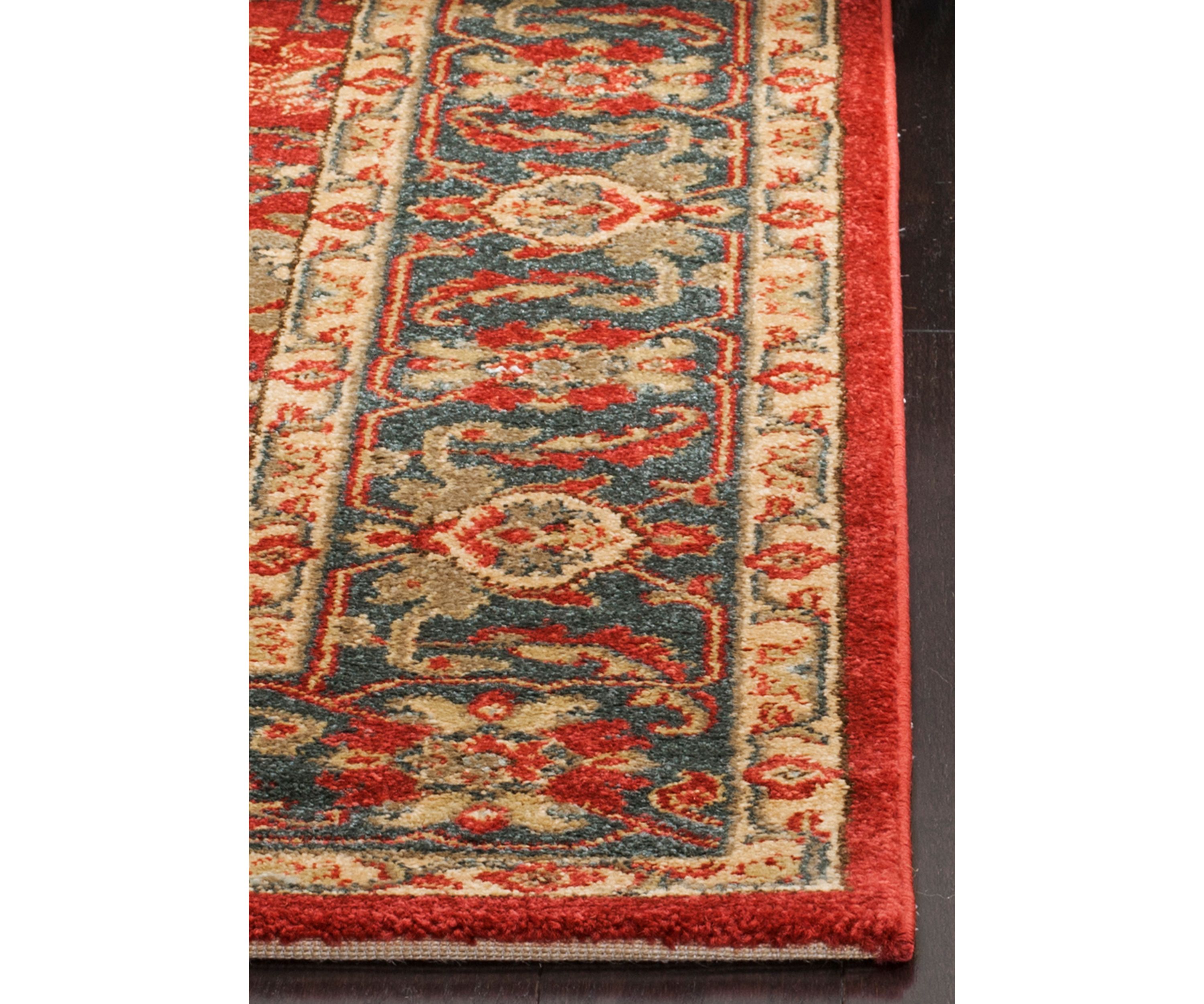 Mahal Red/Navy Area Rug 6-ft. 7-in. x 9-ft. 2-in.