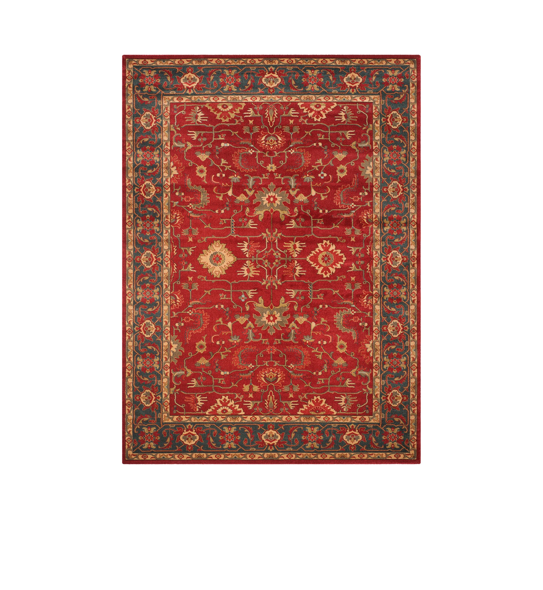 Mahal Red/Navy Area Rug 9-ft. x 12-ft.
