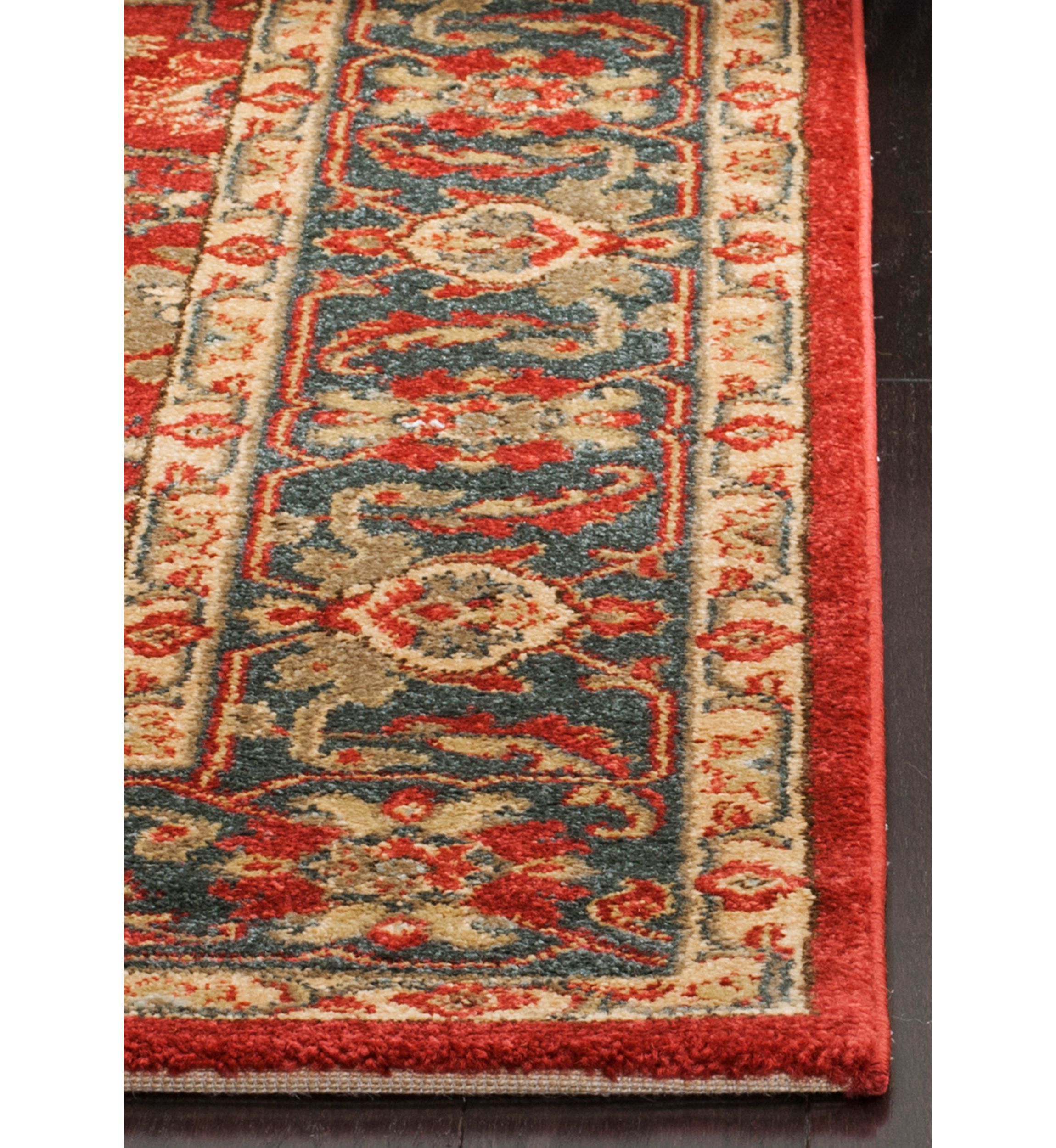 Mahal Red/Navy Area Rug 9-ft. x 12-ft.