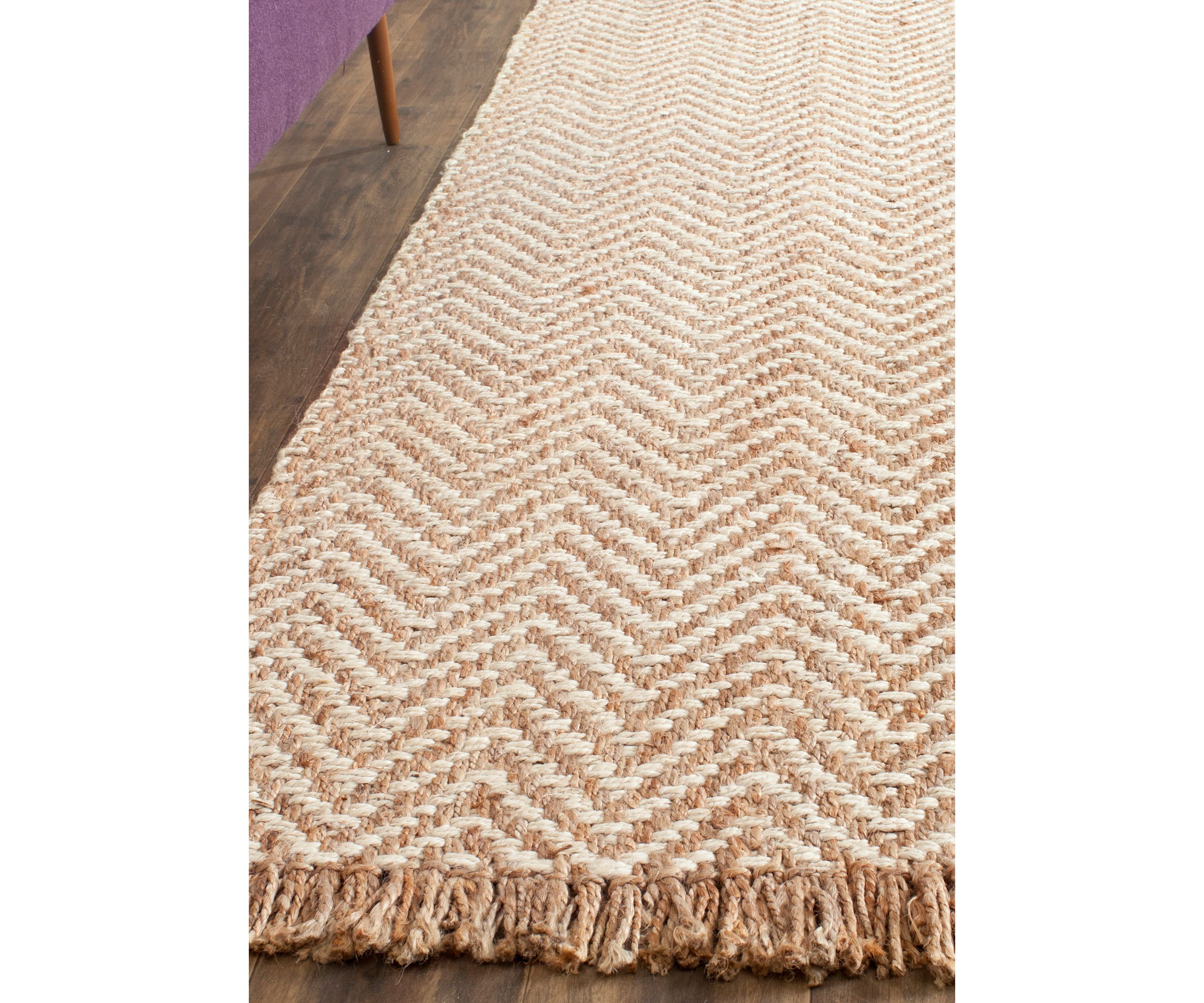 Natural Fiber Bleach/Natural Area Rug 2-ft. 6-in. x 8-ft.