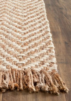 Natural Fiber Bleach/Natural Area Rug 3-ft. x 5-ft.