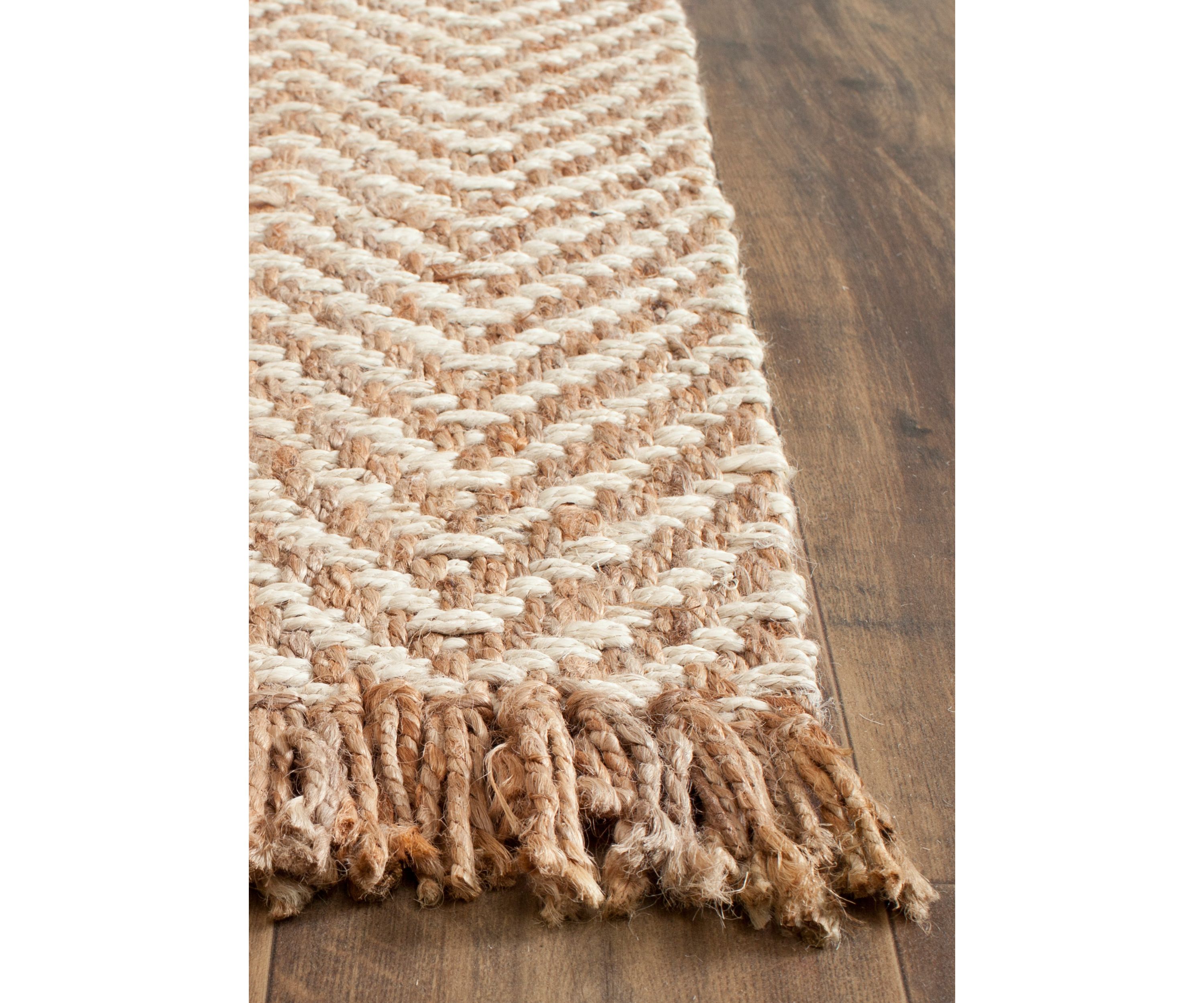 Natural Fiber Bleach/Natural Area Rug 3-ft. x 5-ft.