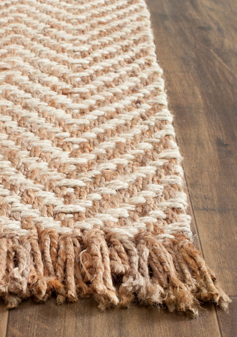 Natural Fiber Bleach/Natural Area Rug 3-ft. x 5-ft.