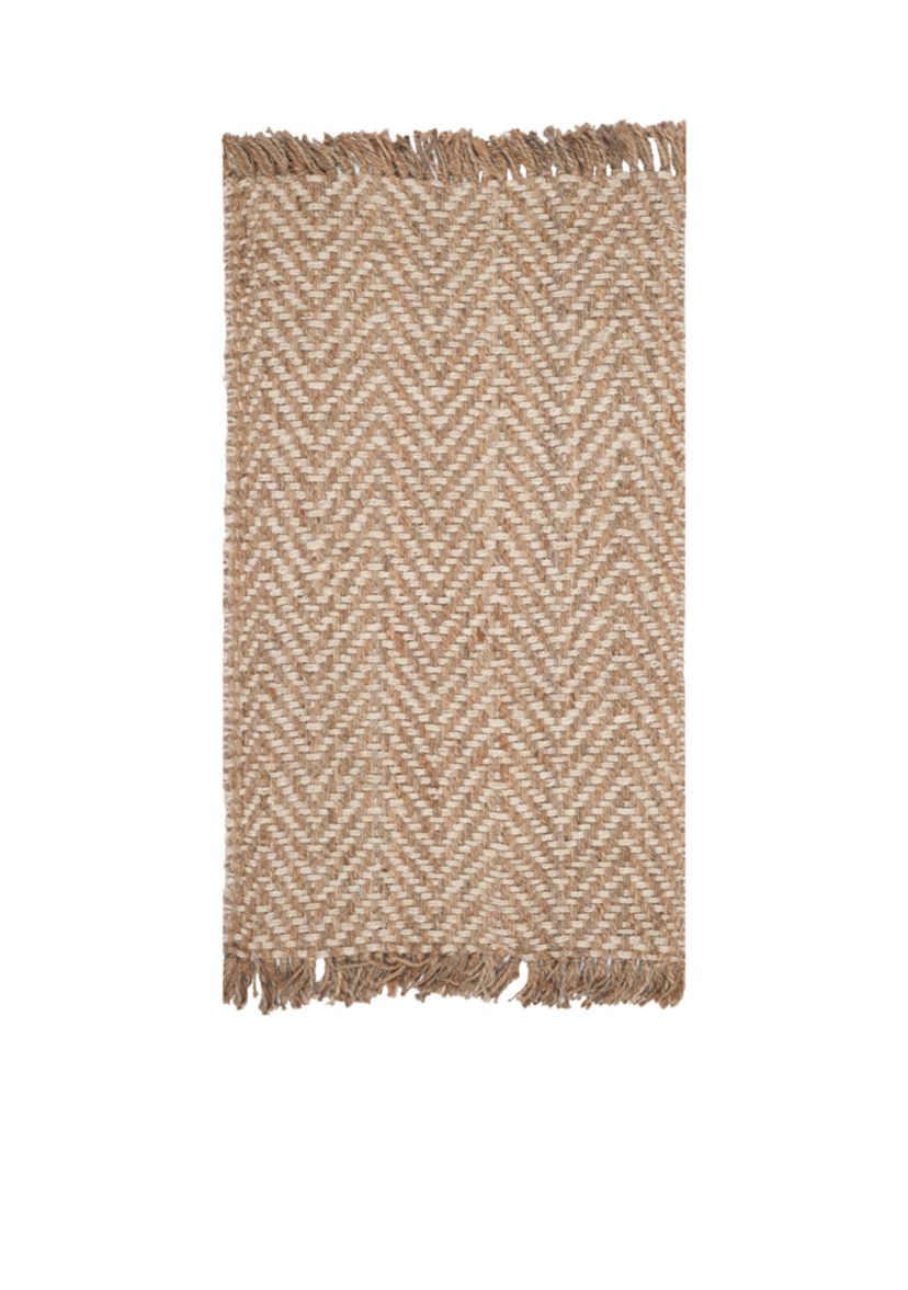 Natural Fiber Bleach/Natural Area Rug 4-ft. x 6-ft.