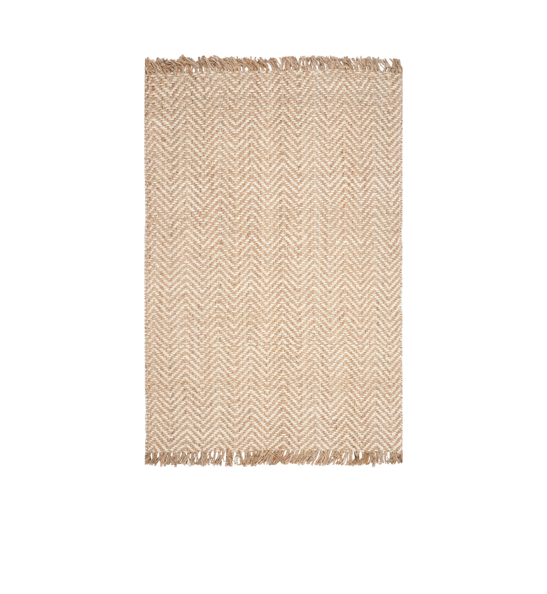 Natural Fiber Bleach/Natural Area Rug 5-ft. x 8-ft.