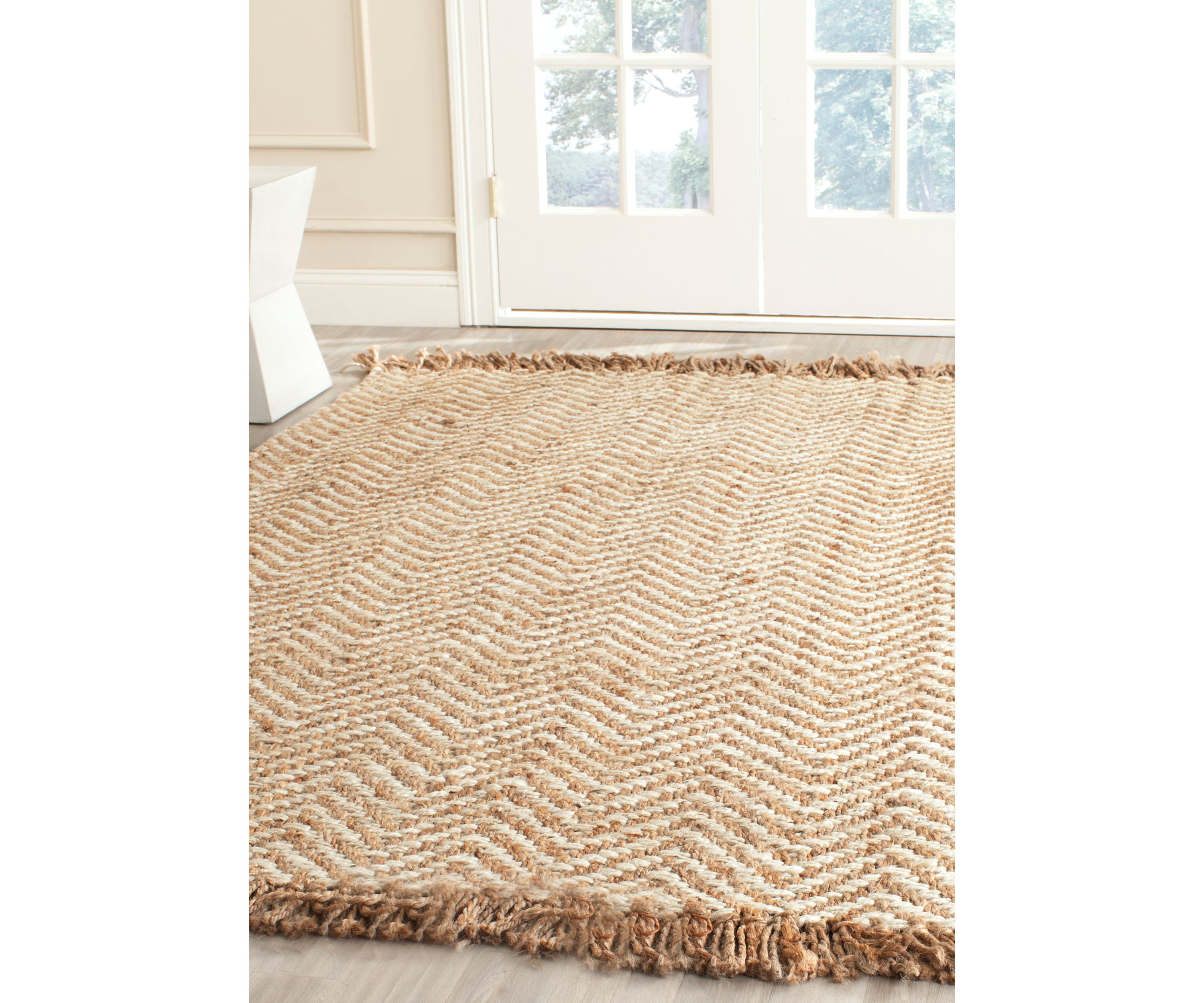 Natural Fiber Bleach/Natural Area Rug 6-ft. x 9-ft.