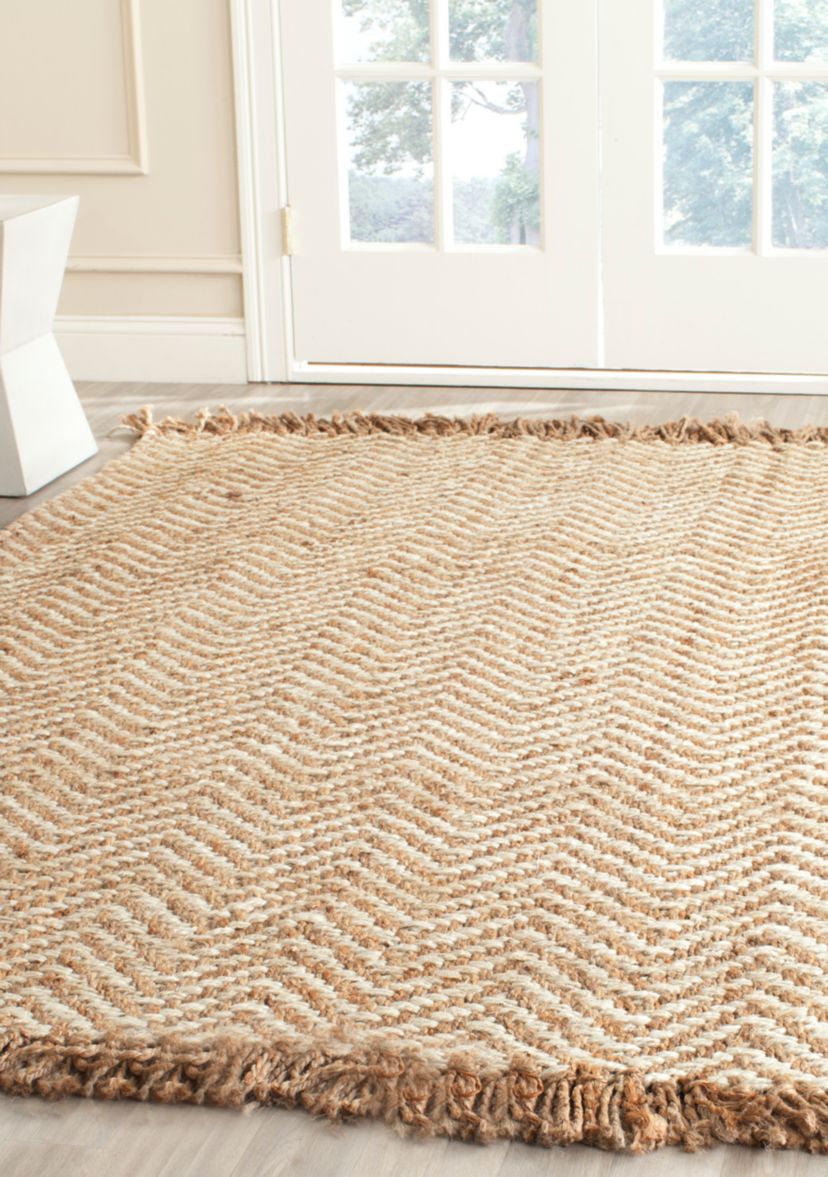 Natural Fiber Bleach/Natural Area Rug 6-ft. x 9-ft.