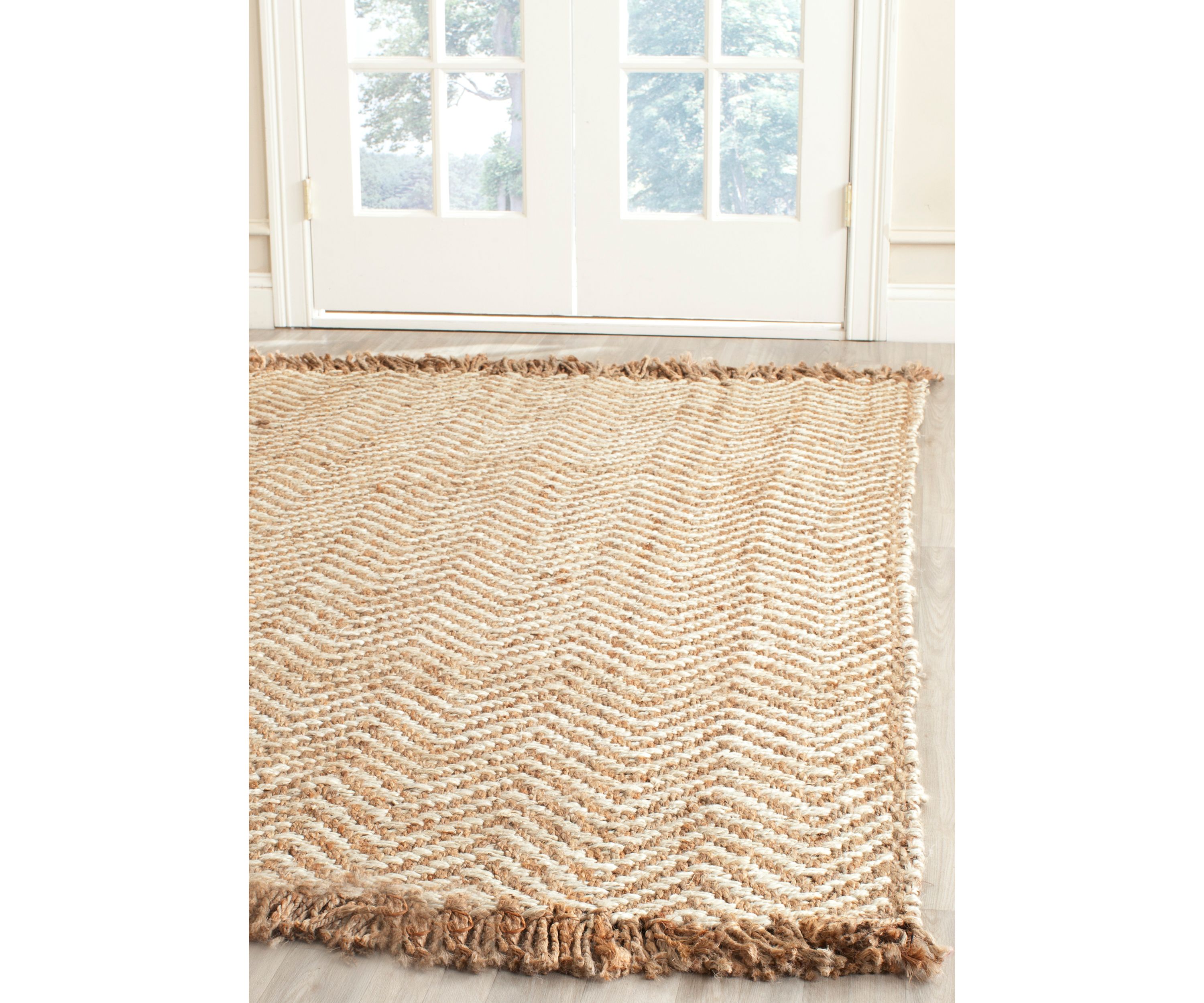Natural Fiber Bleach/Natural Area Rug 9-ft. x 12-ft.