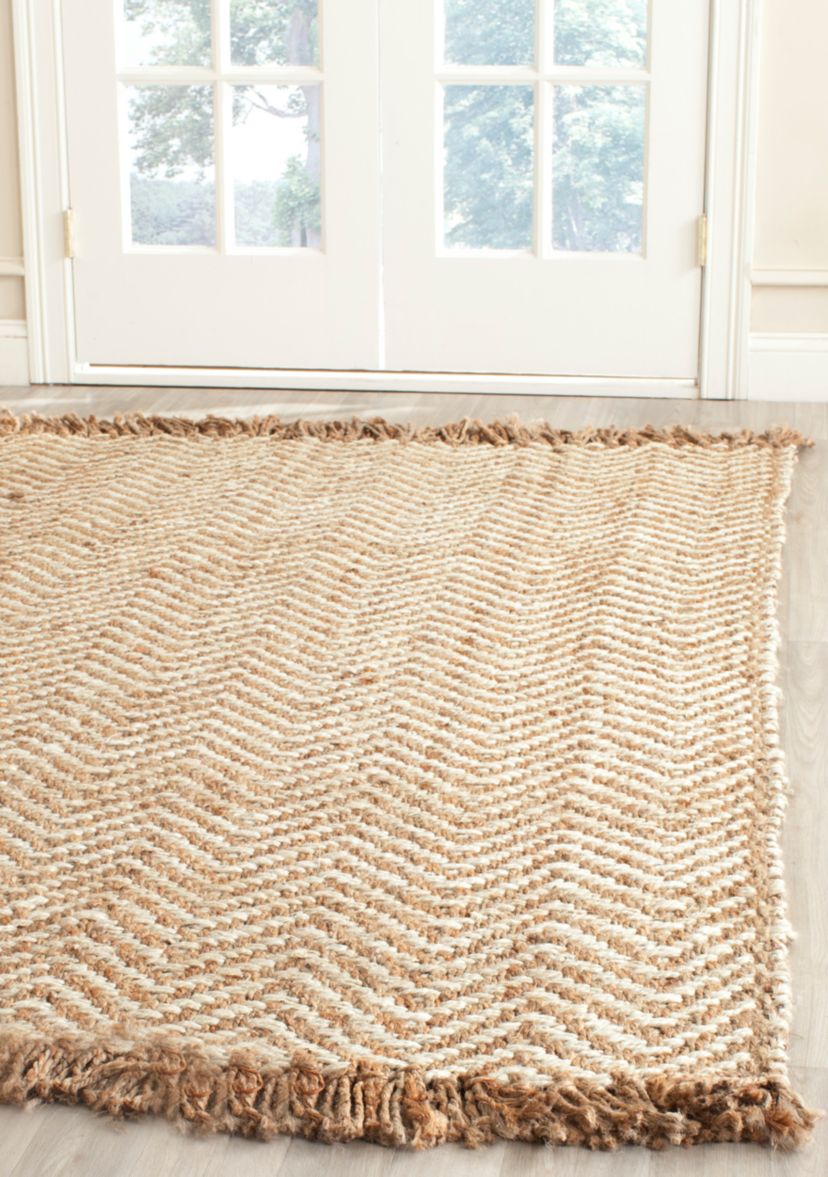 Natural Fiber Bleach/Natural Area Rug 9-ft. x 12-ft.