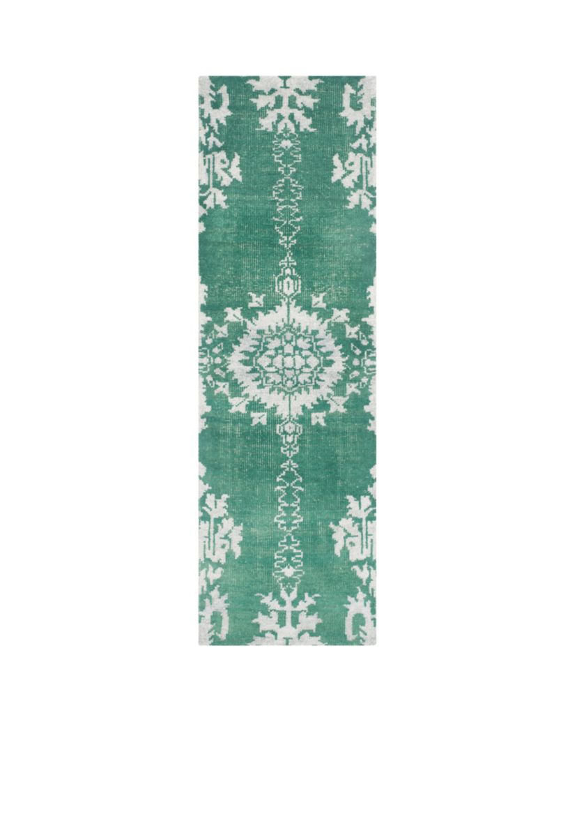 Stone Wash Emerald Area Rug 2-ft. 6-in. x 6-ft.
