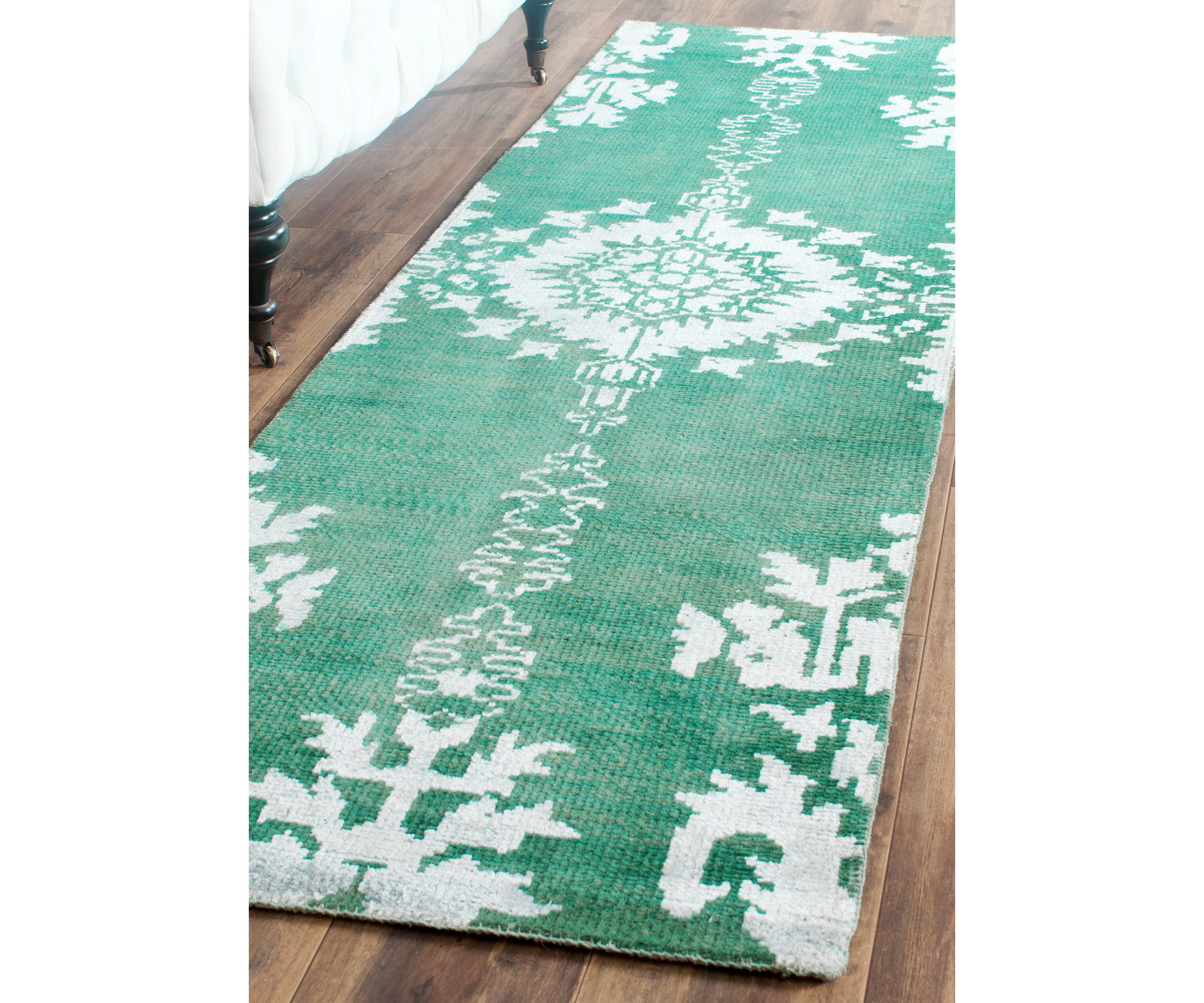 Stone Wash Emerald Area Rug 2-ft. 6-in. x 6-ft.