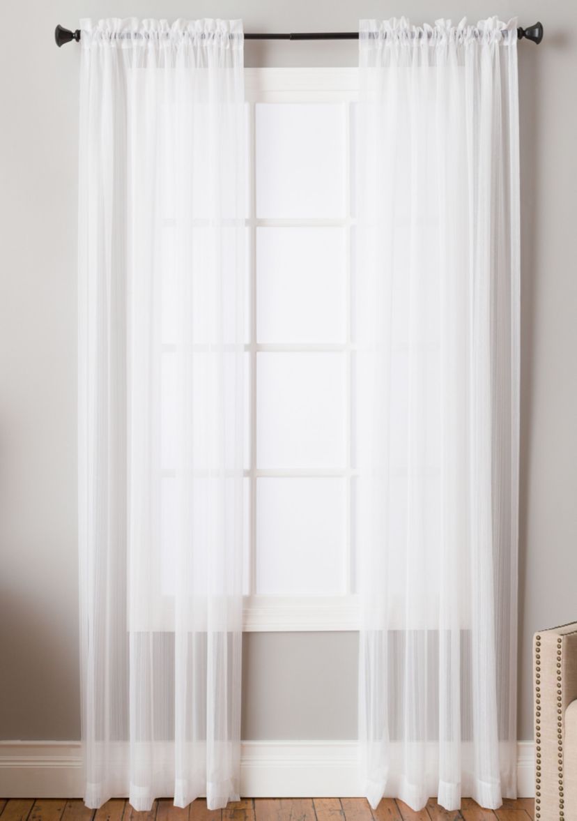 Carlyn White Rod Pocket Panel