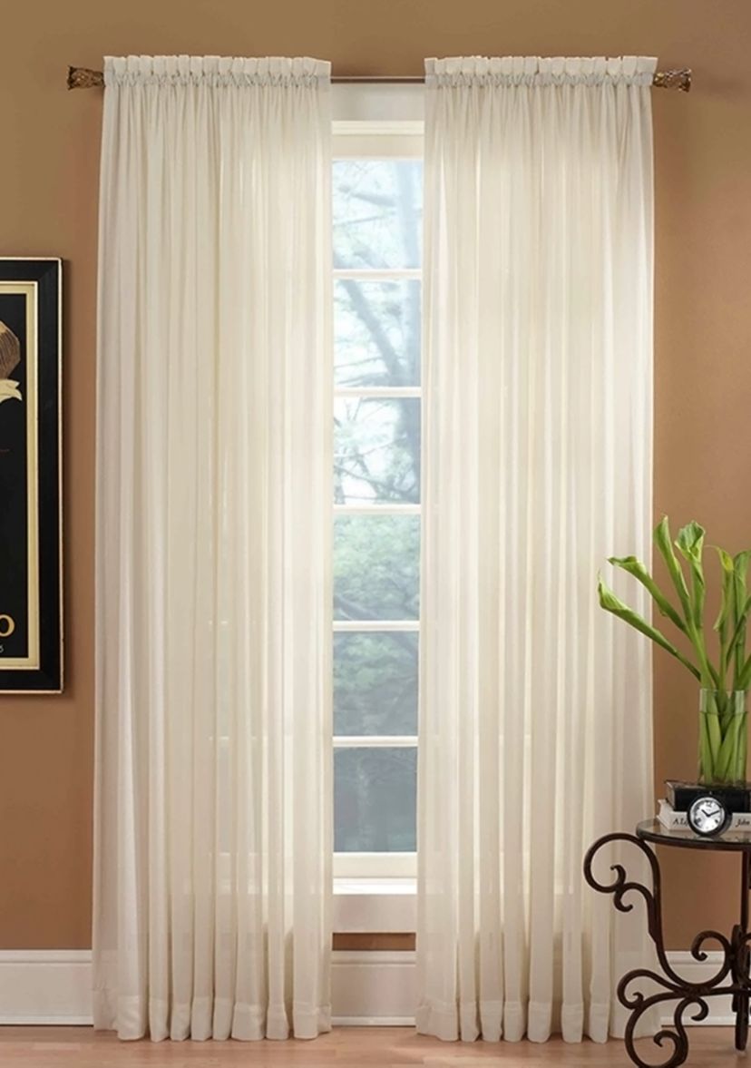 Preston Beige Rod Pocket Panel