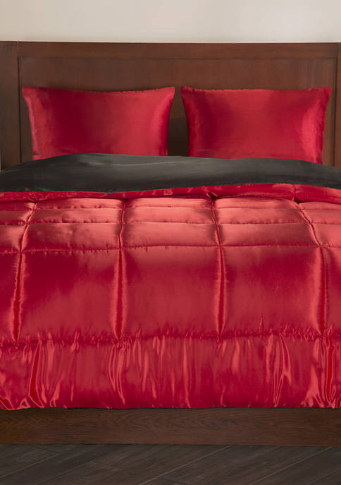 Luxury Satin Reversible Comforter Set