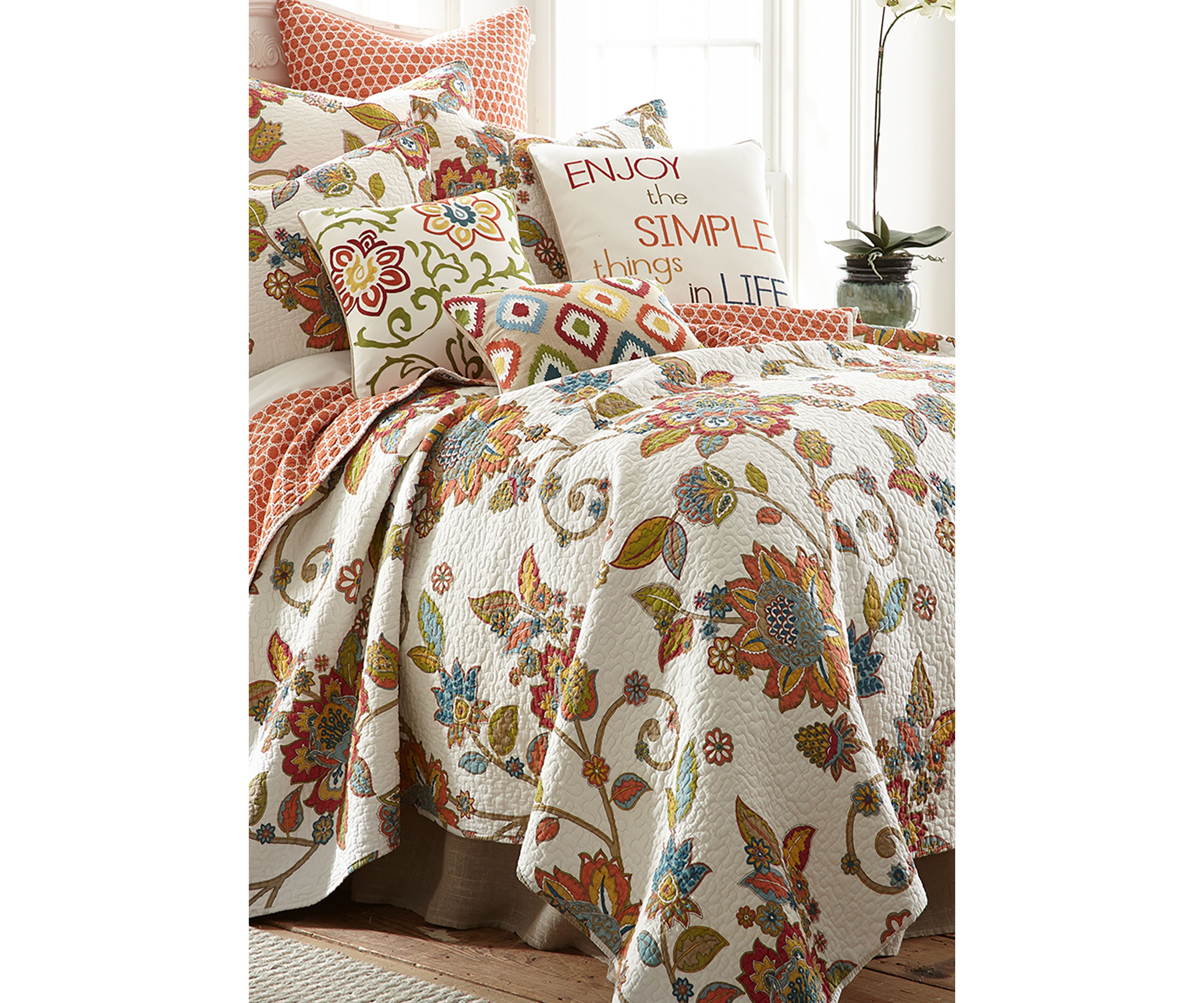 Clementine Spring Quilt Set