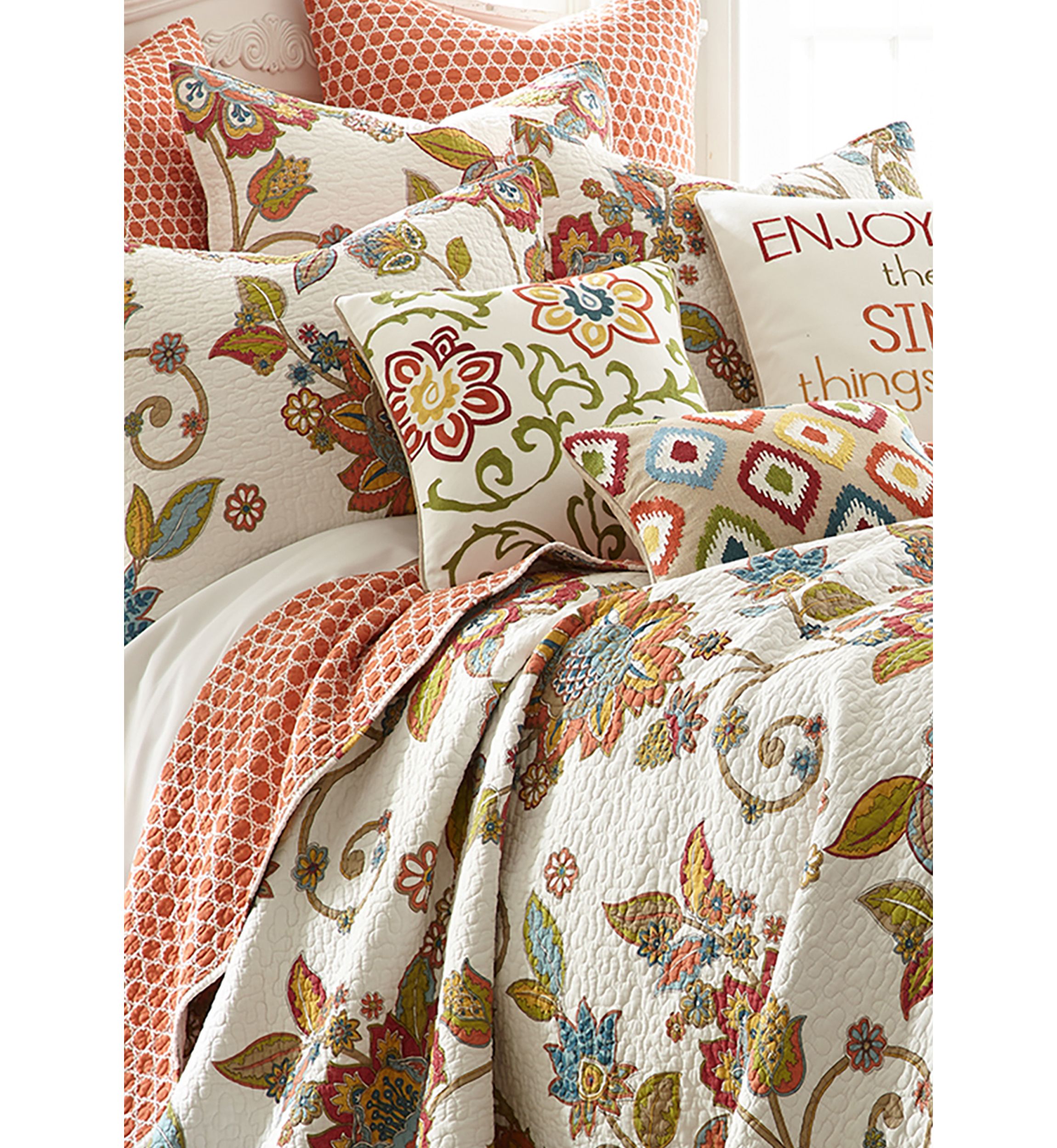Clementine Spring Quilt Set