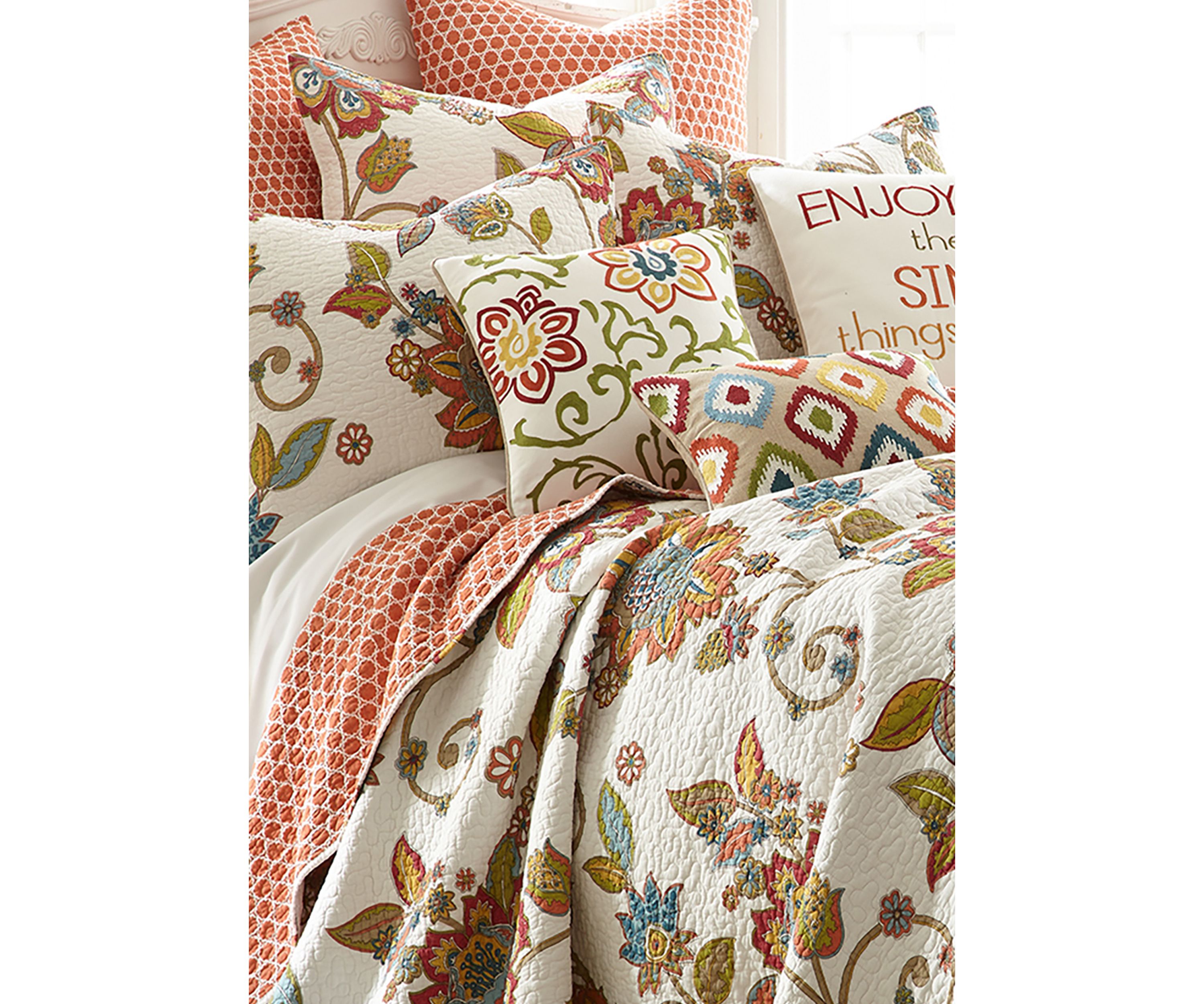 Clementine Spring Quilt Set
