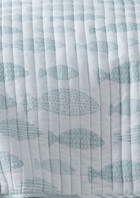 Aqua Breeze Quilt Set