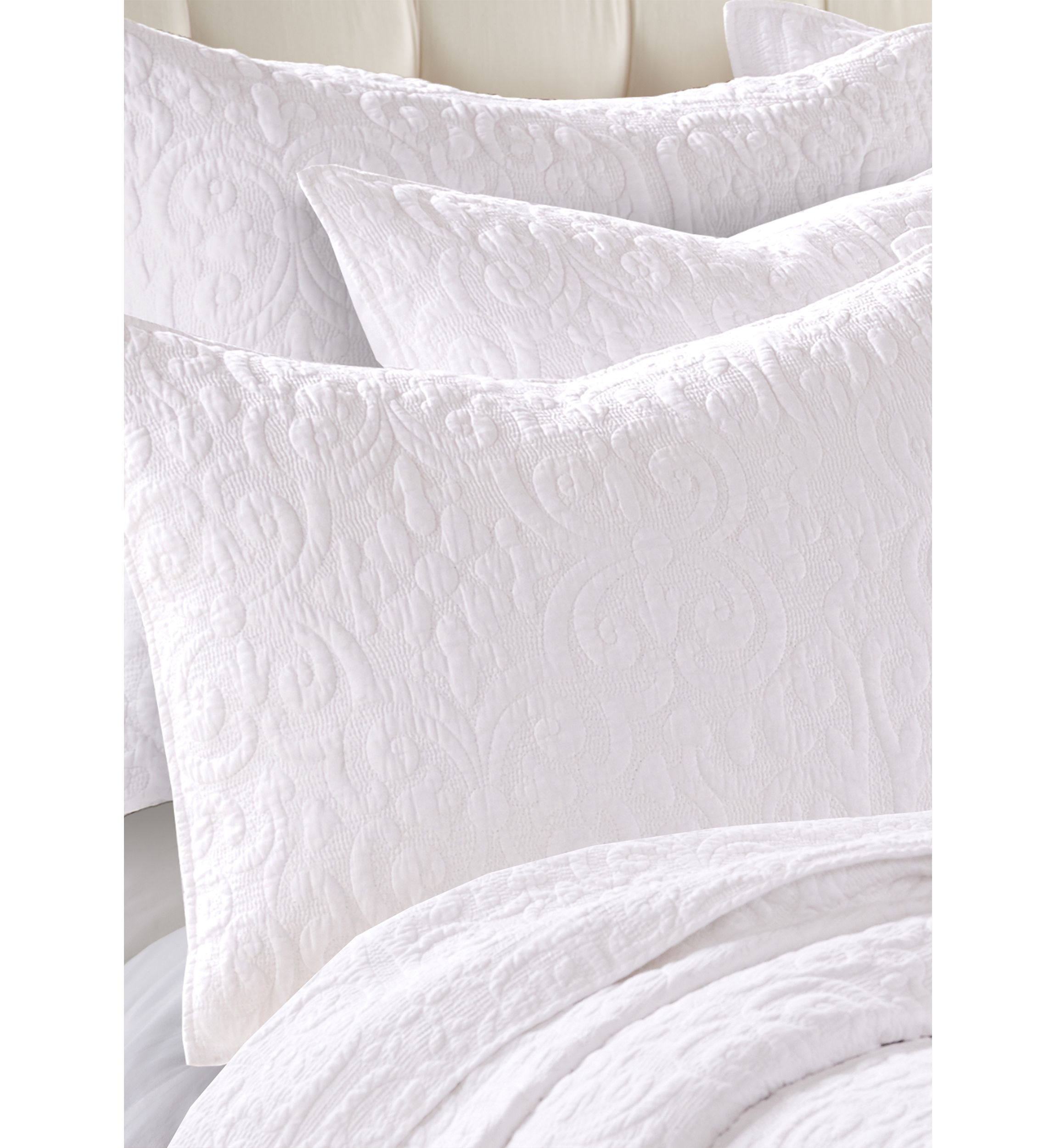 Set of 2 Sherbourne White Shams   