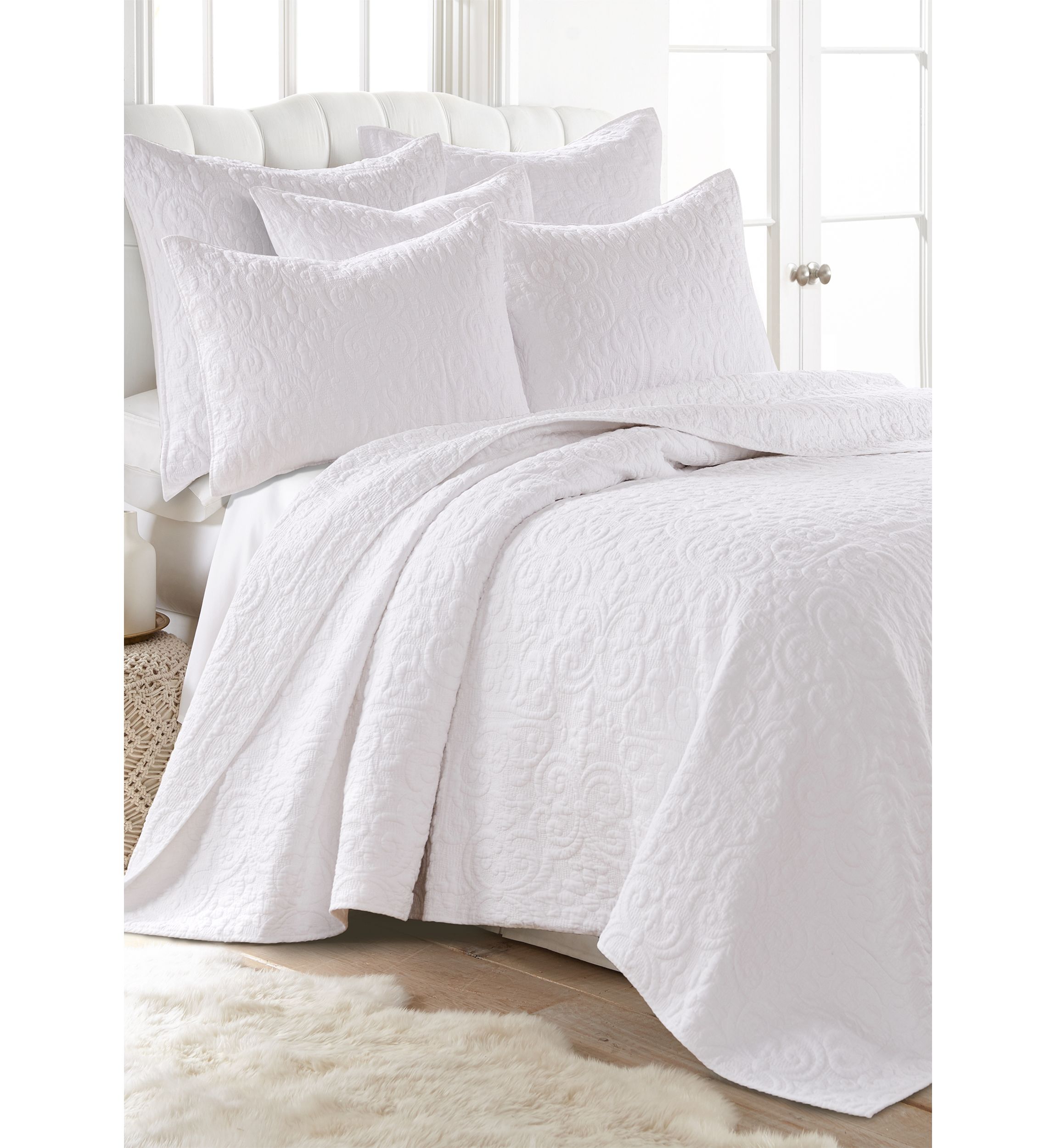 Set of 2 Sherbourne White Shams   