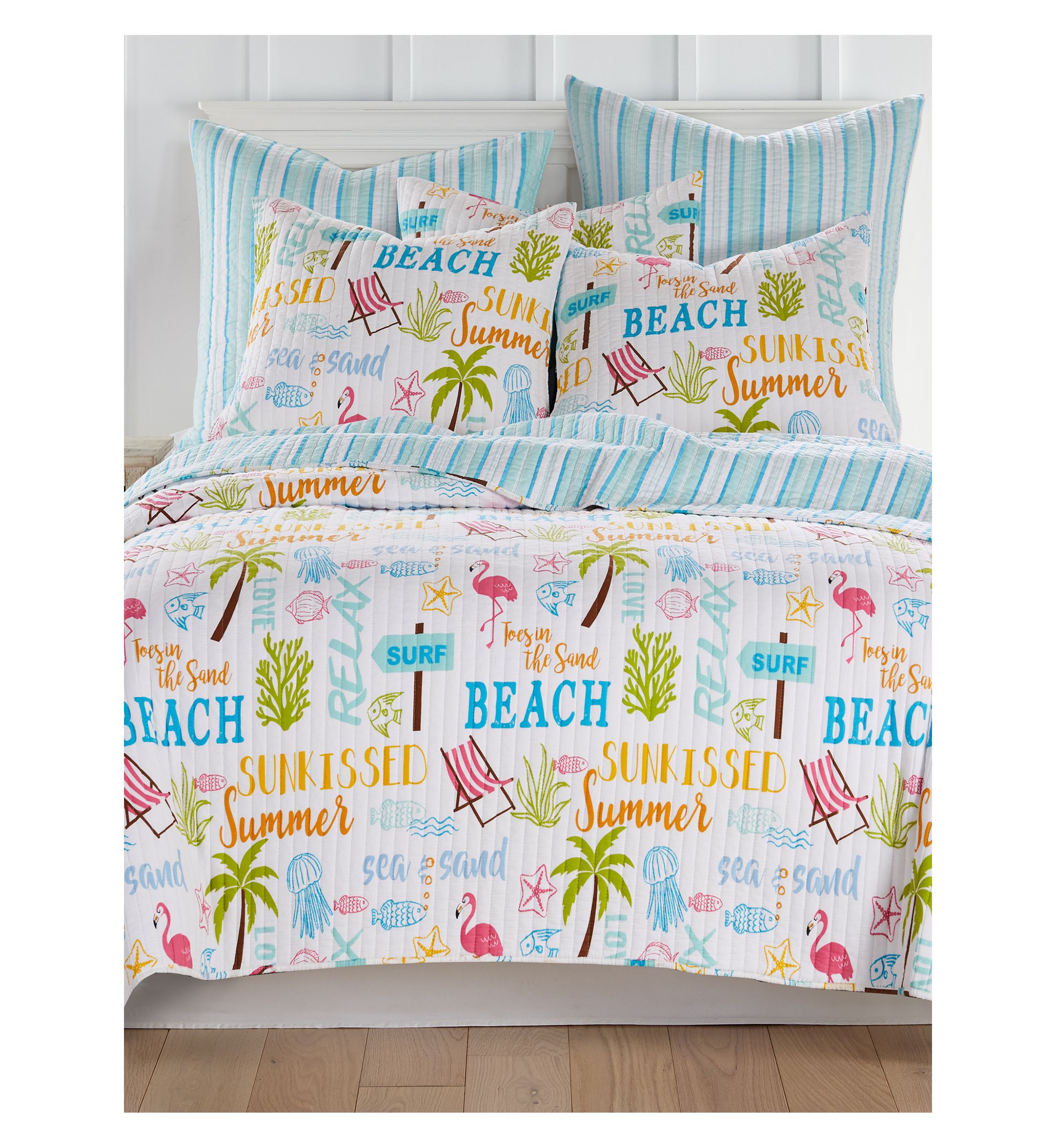 Beach Days Quilt Set