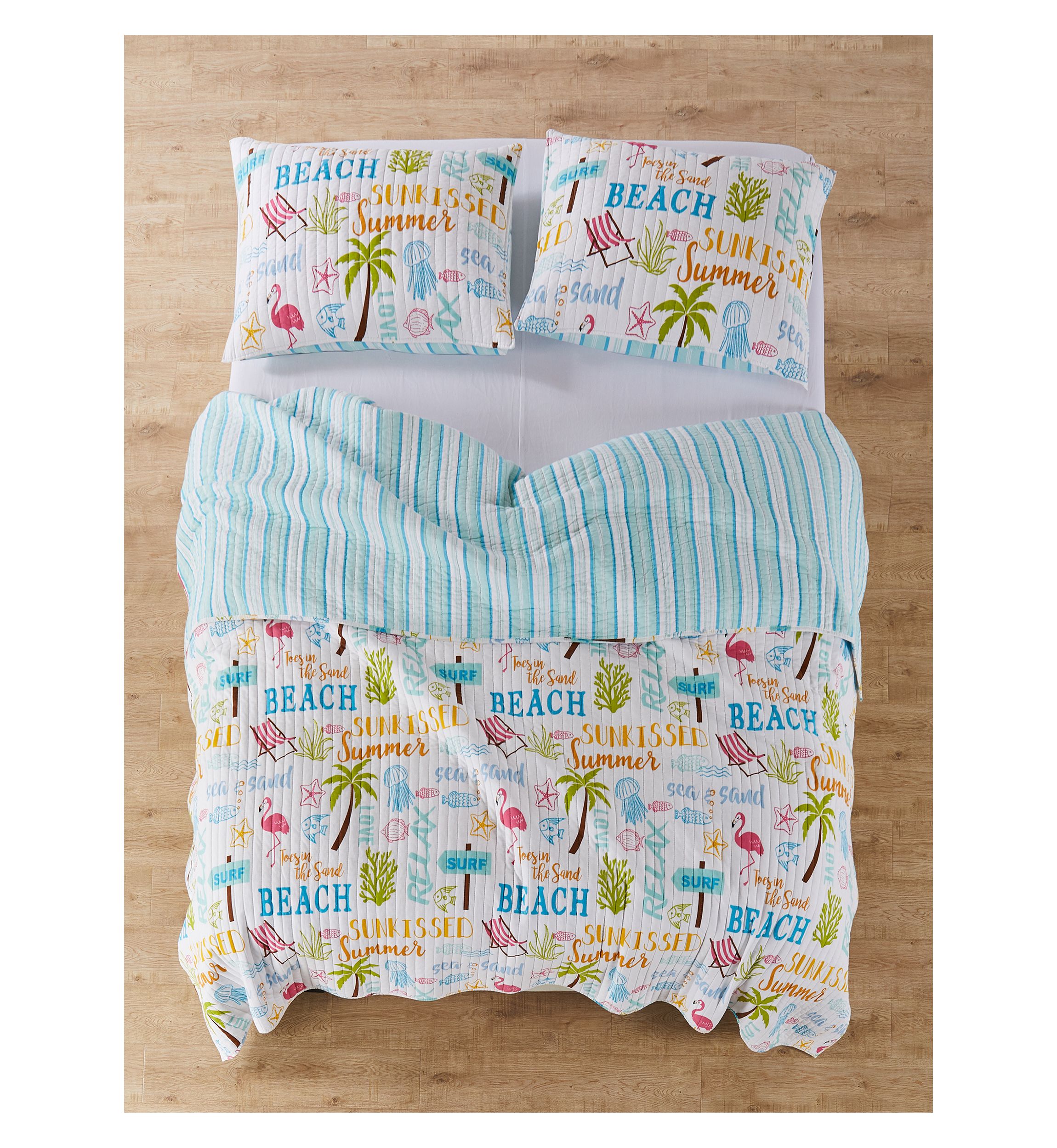 Beach Days Quilt Set