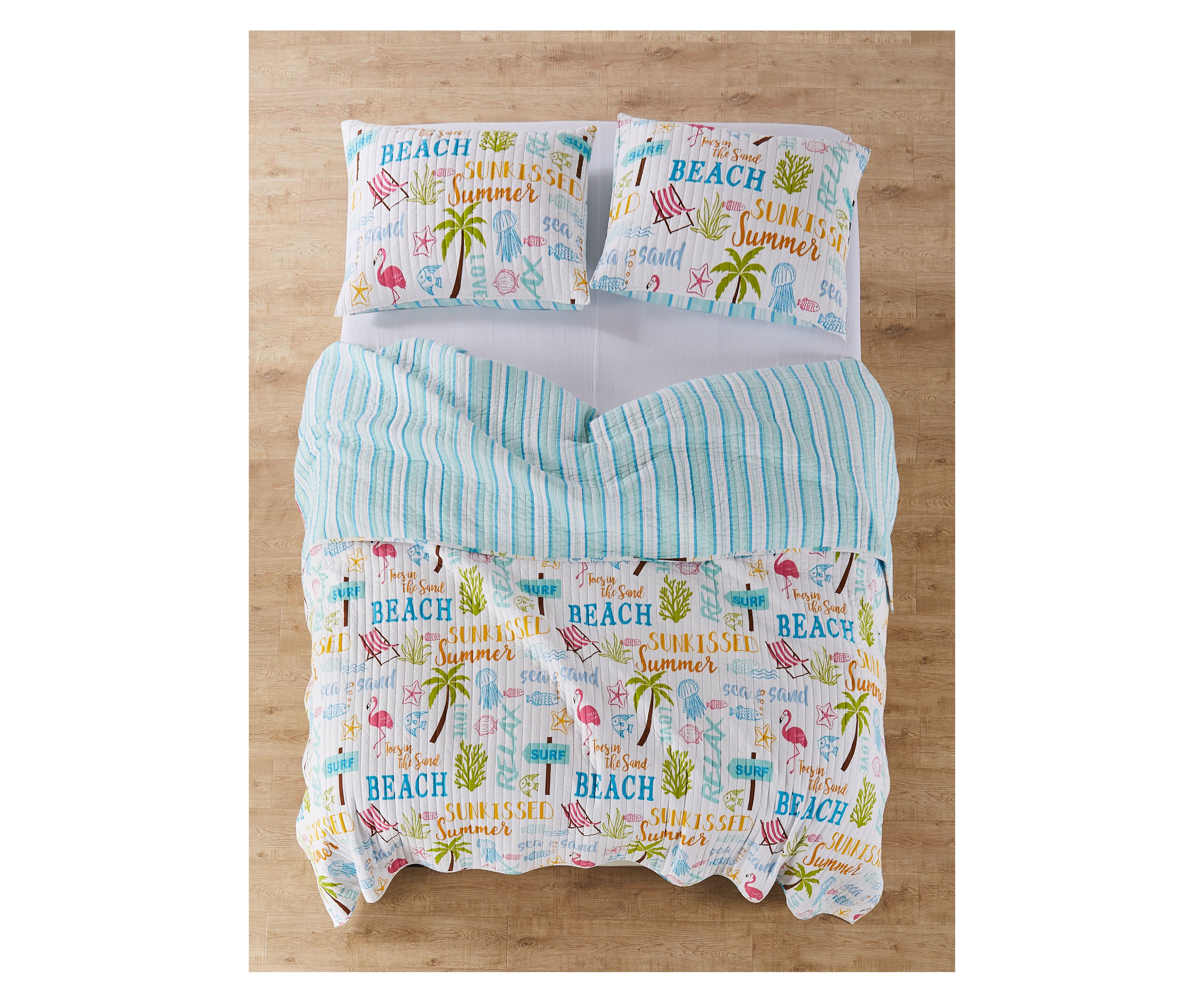 Beach Days Quilt Set