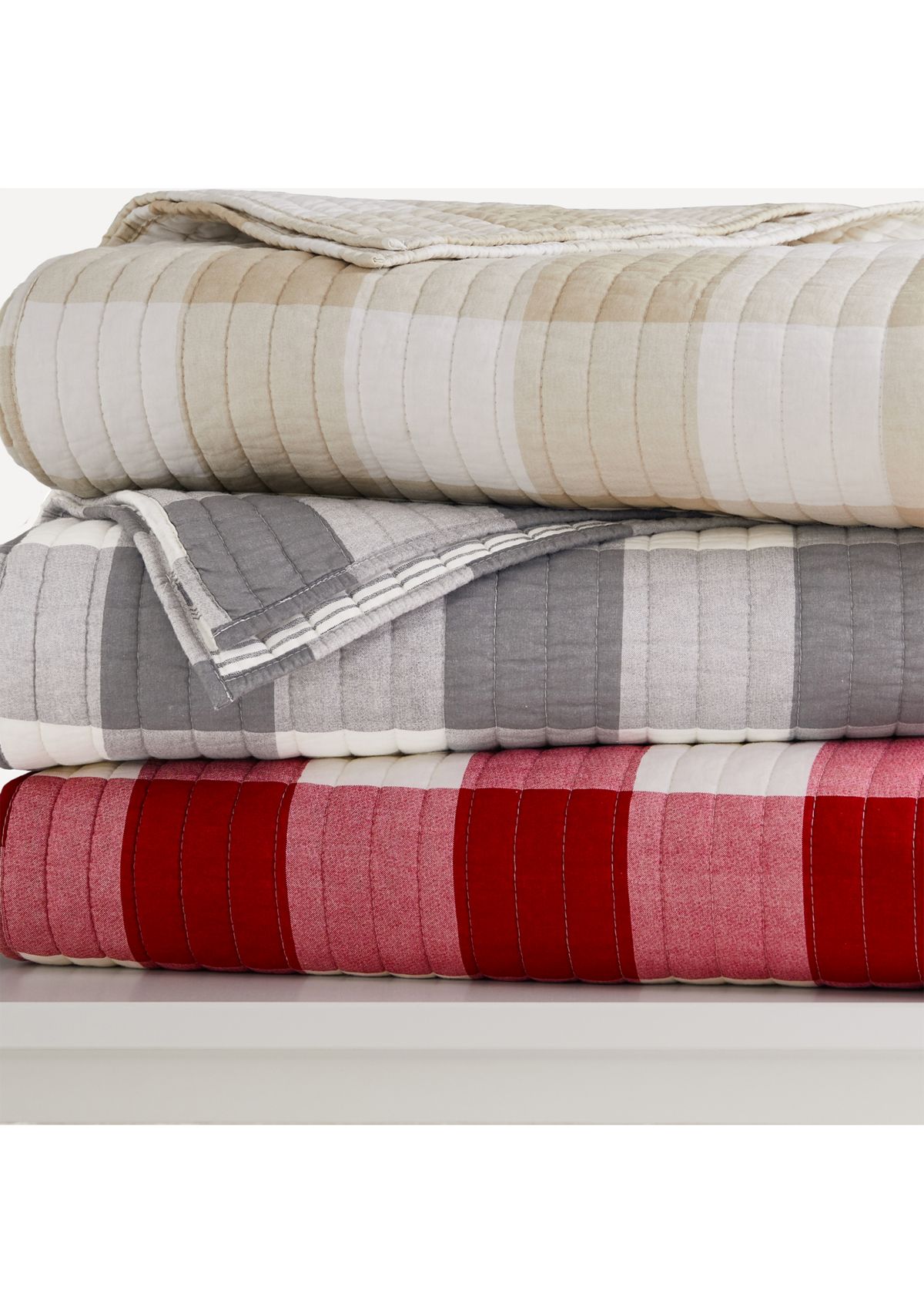 Camden Taupe Quilt Set