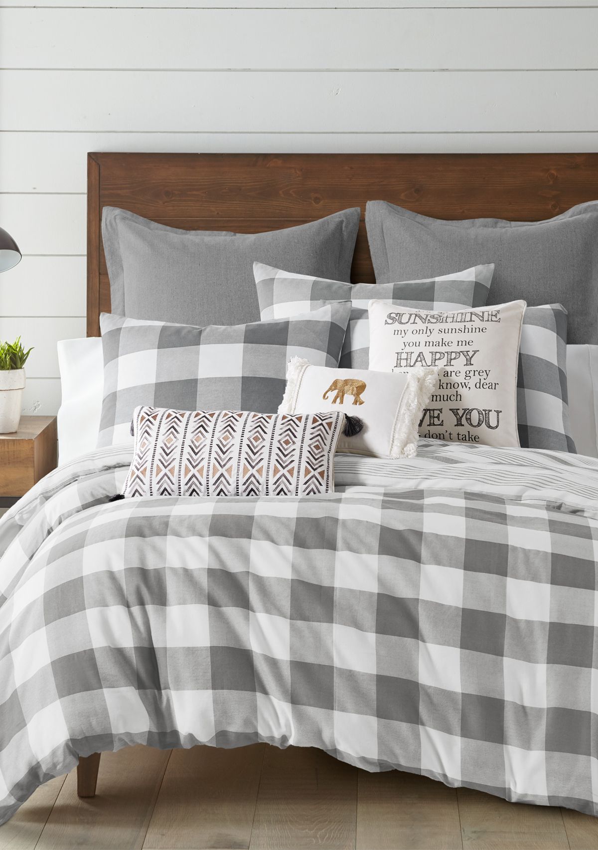 Camden Gray Duvet Set