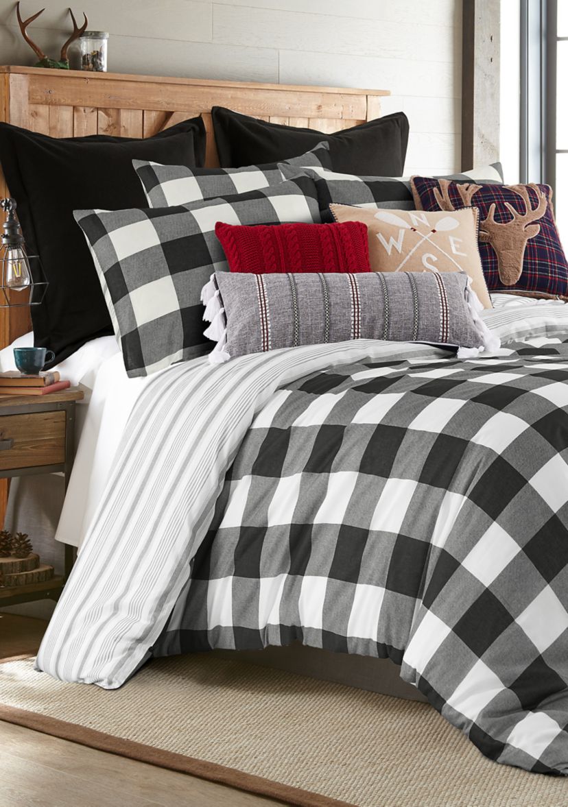 Camden Black Duvet Set