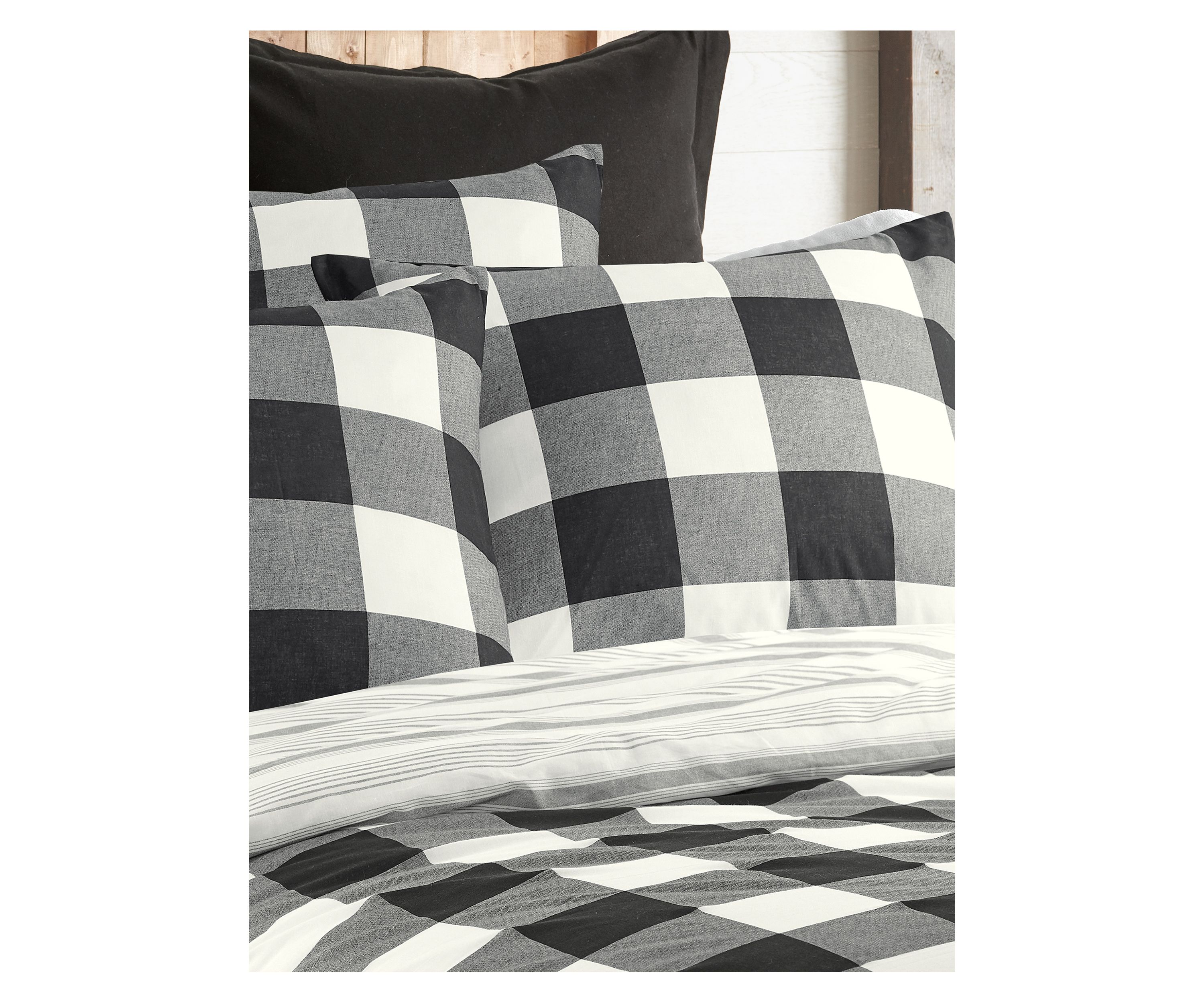 Camden Black Duvet Set