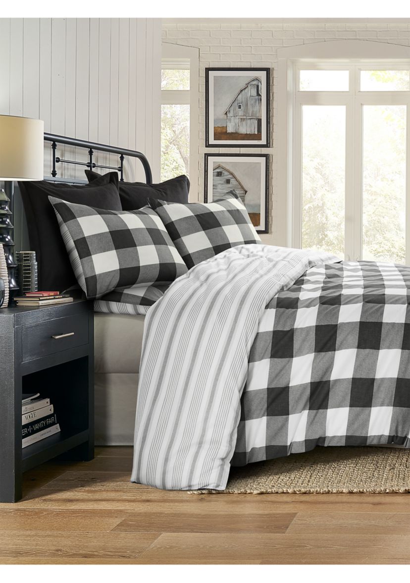 Camden Black Duvet Set