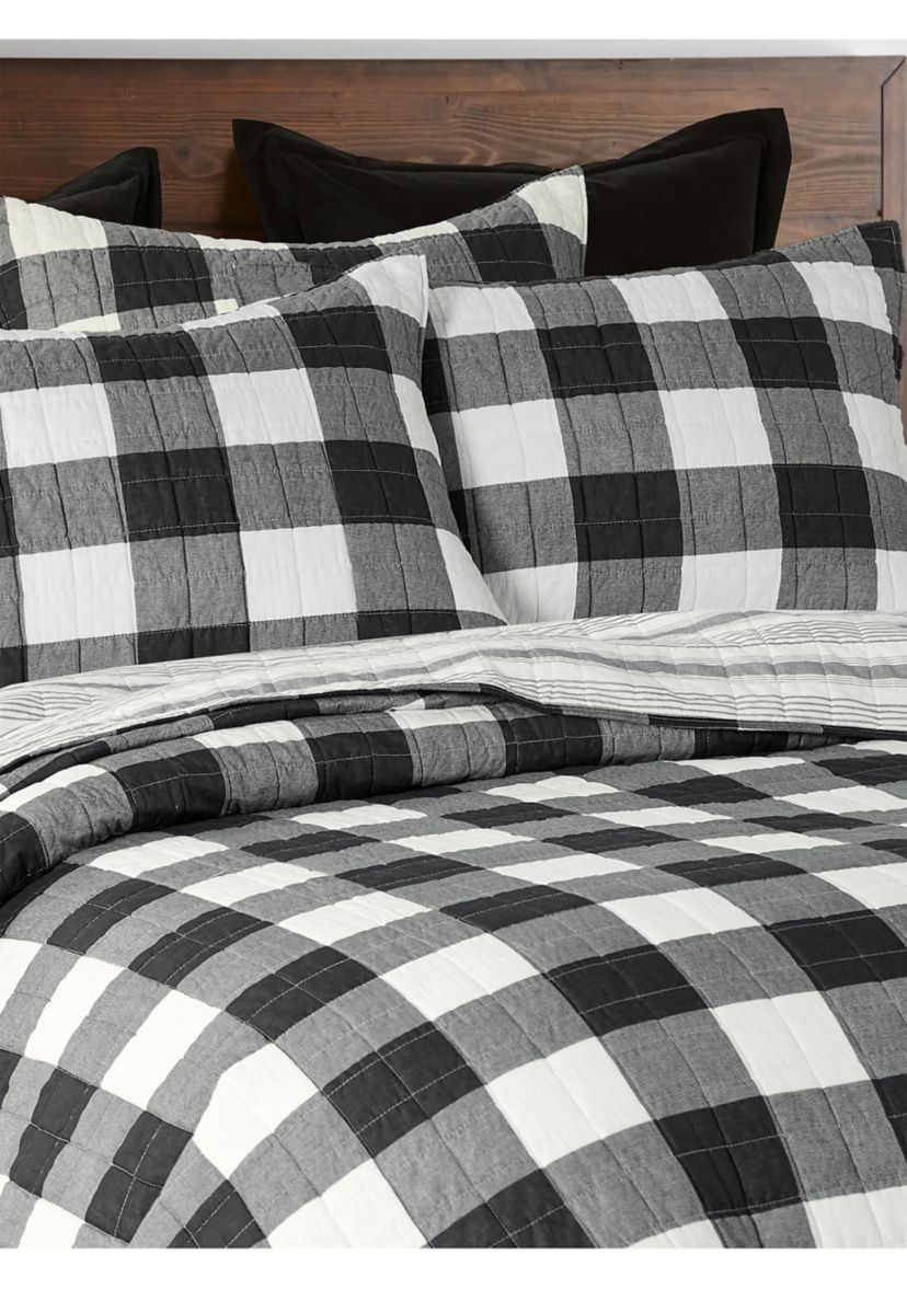 Camden Black Bedspread Set