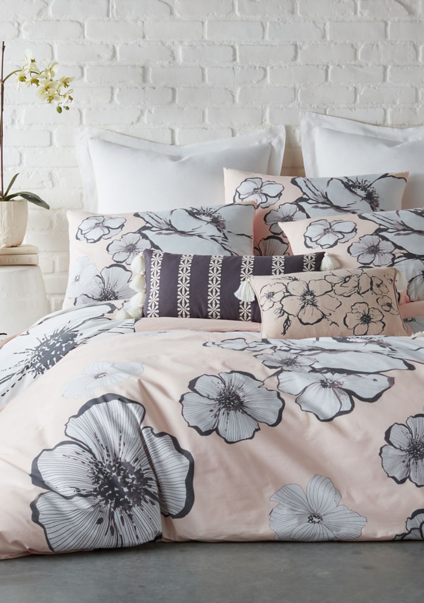 Floral Stitching Petal Pillow