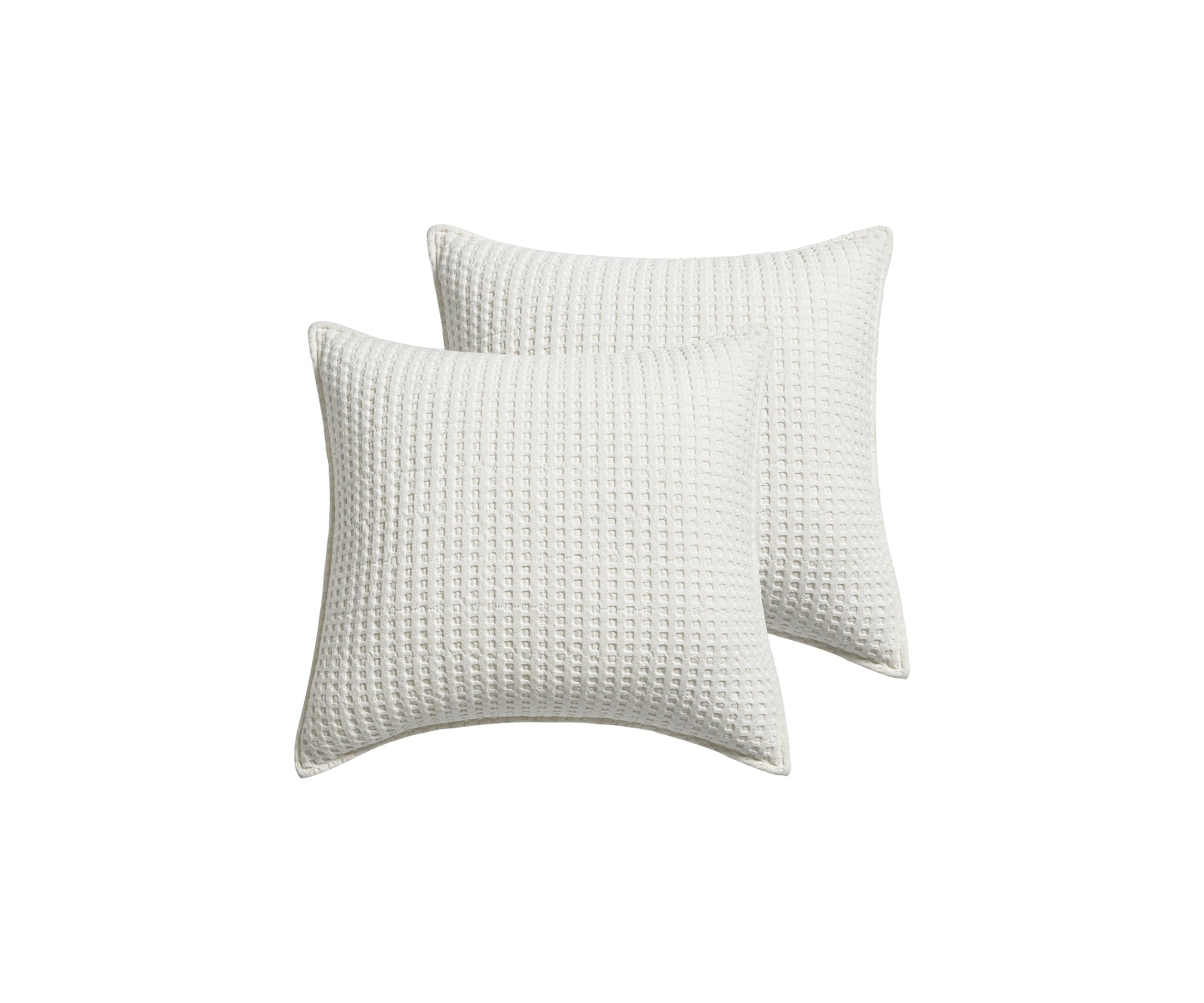 Mills Waffle Euro Sham 2pk