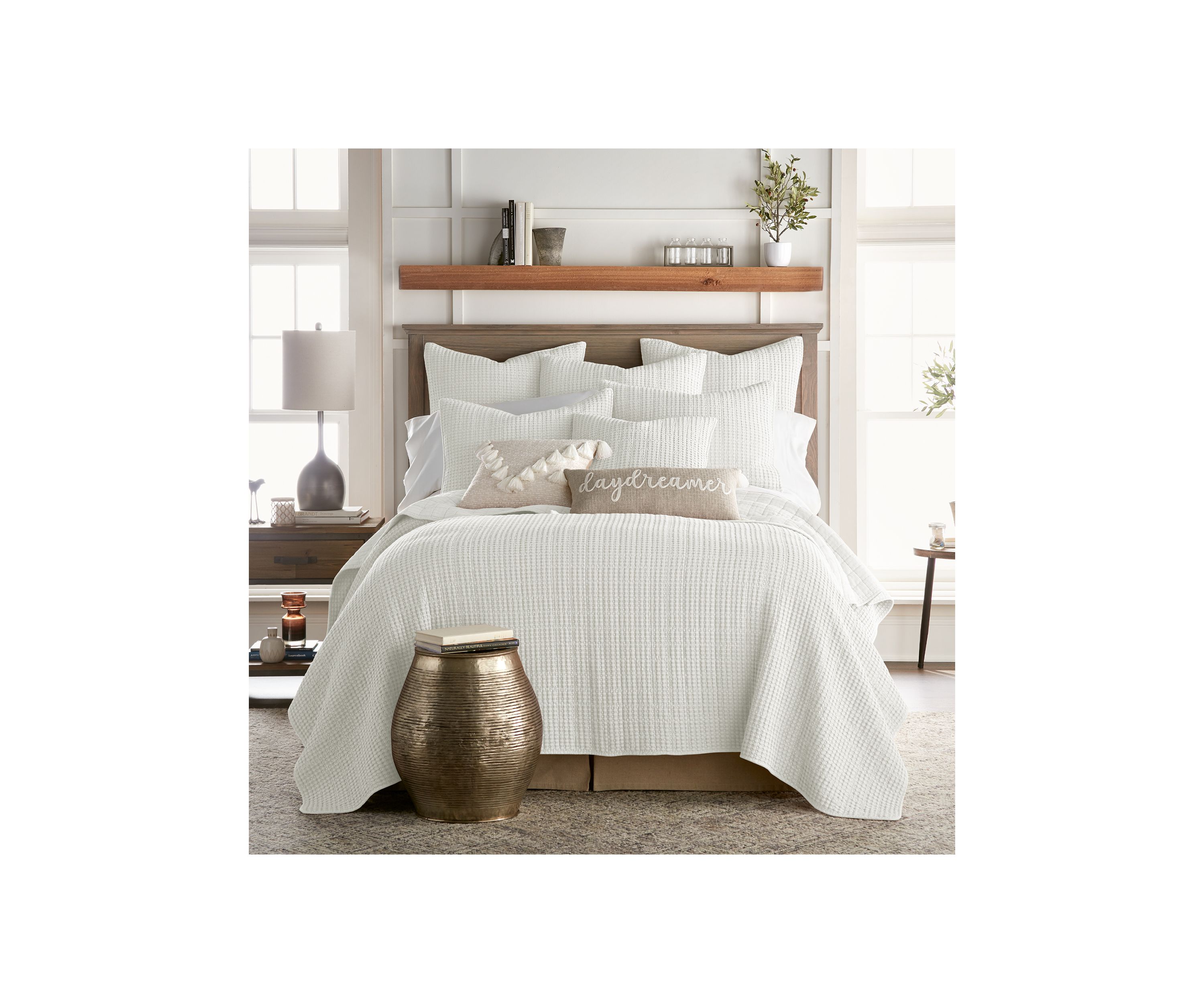 Mills Waffle Euro Sham 2pk