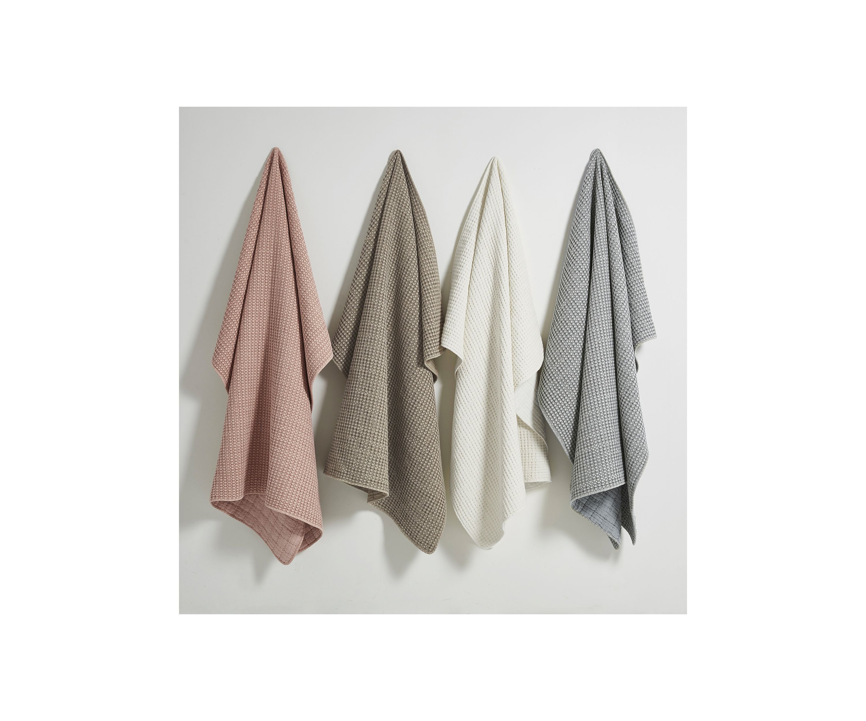 Mills Waffle Quilted Throw