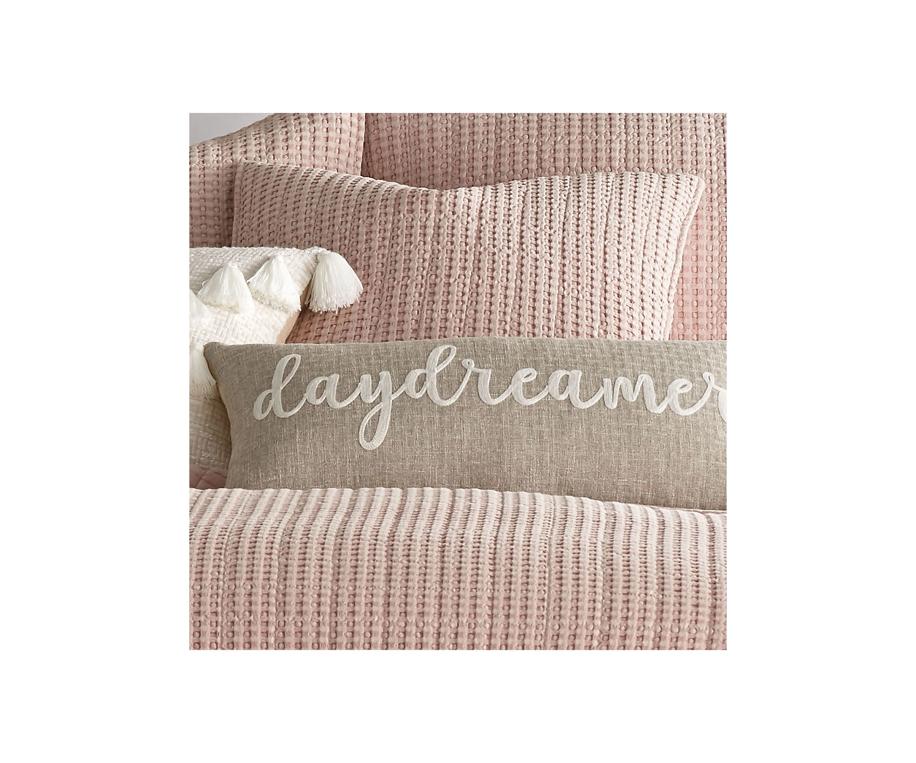 Mills Waffle Square Pillow