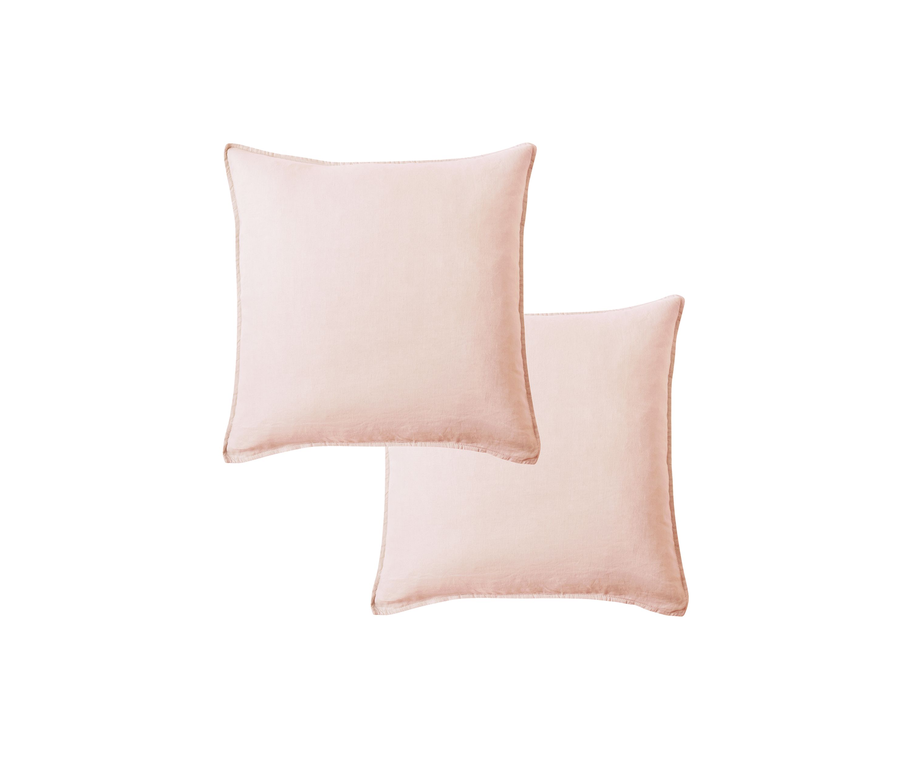 Washed Linen Square Pillow 20x20- set of 2 no inner