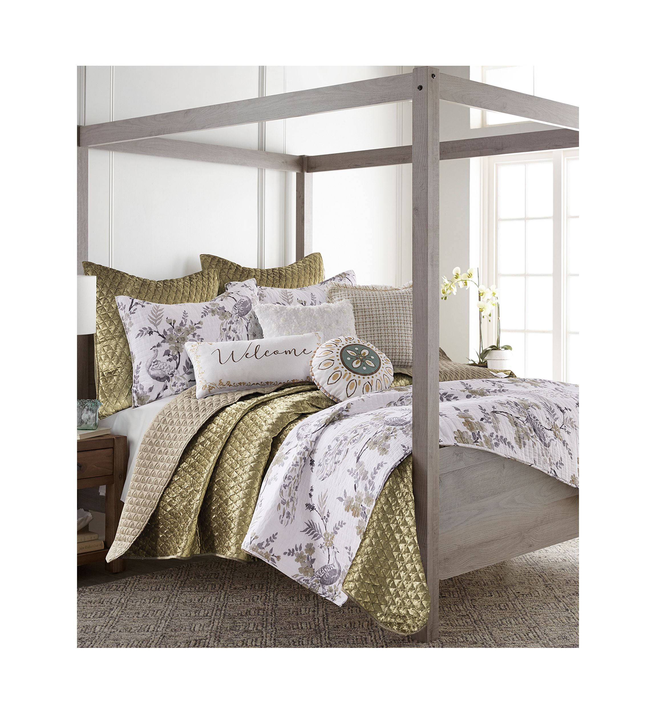  Pisa Full/Queen Quilt Set