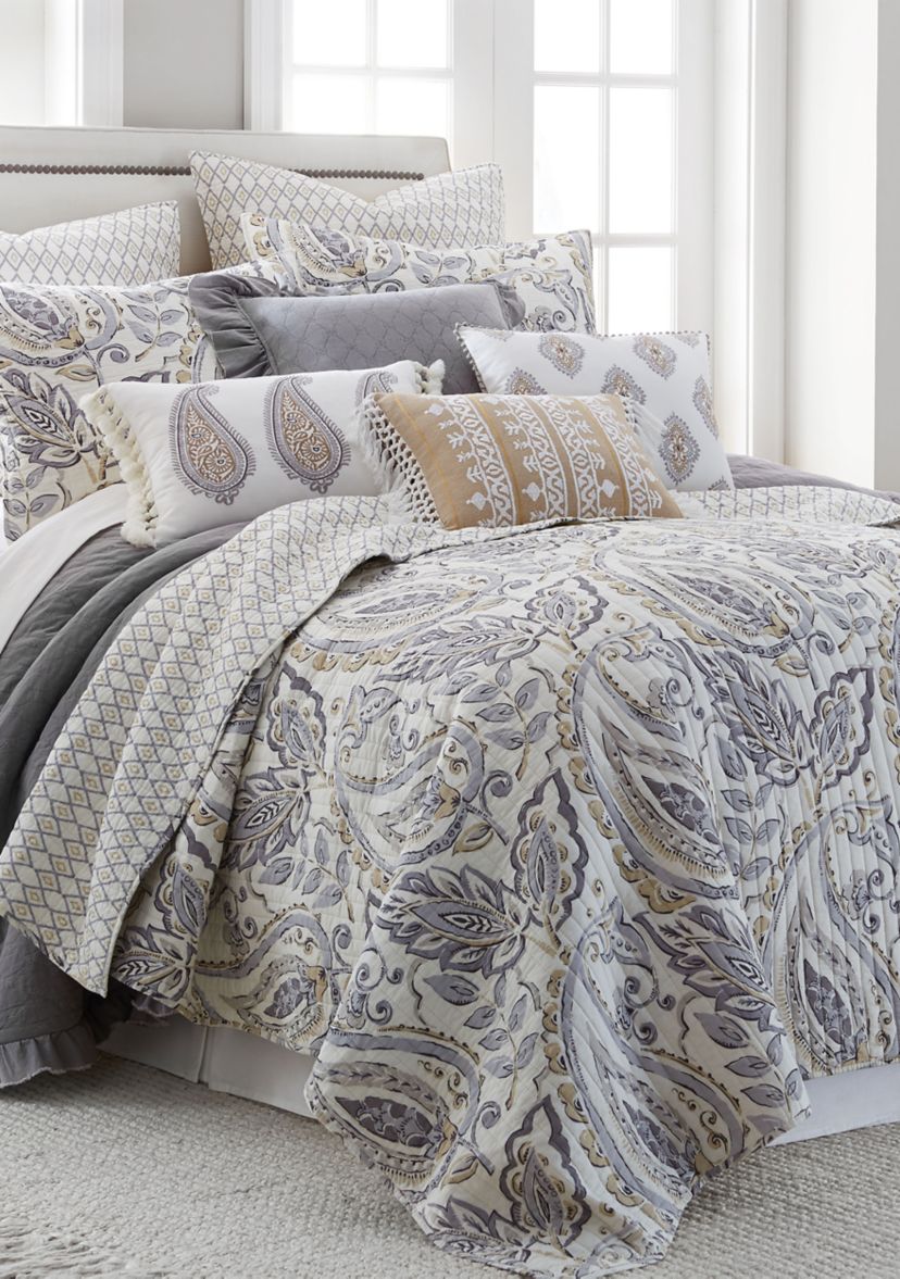  Tamsin Gray Full/Queen Quilt Set