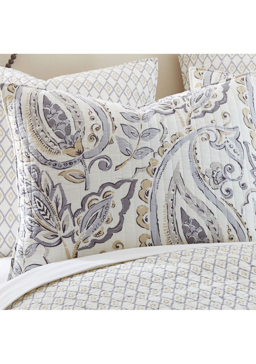  Tamsin Gray Full/Queen Quilt Set