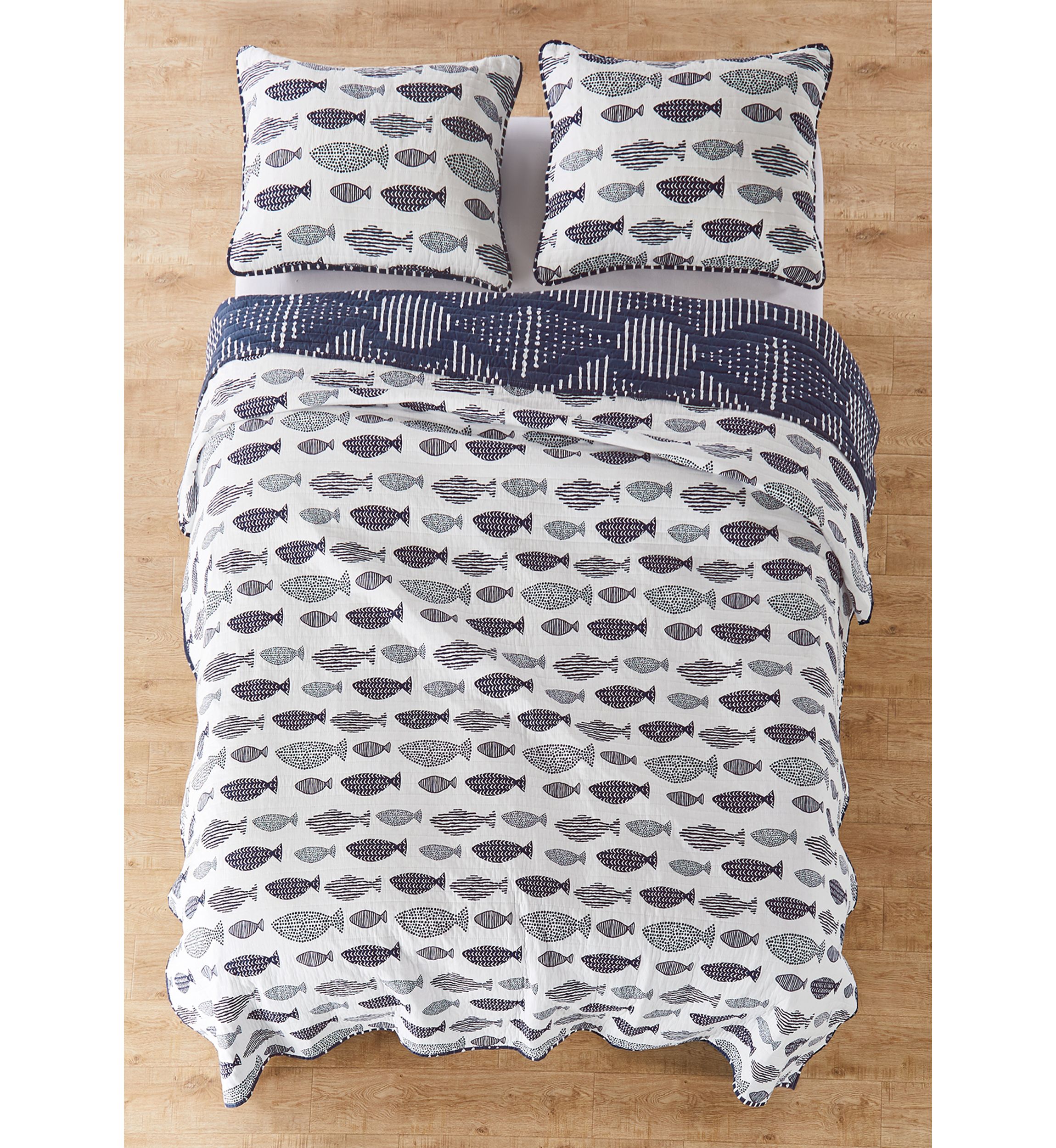 Bakio Full/Queen Quilt Set