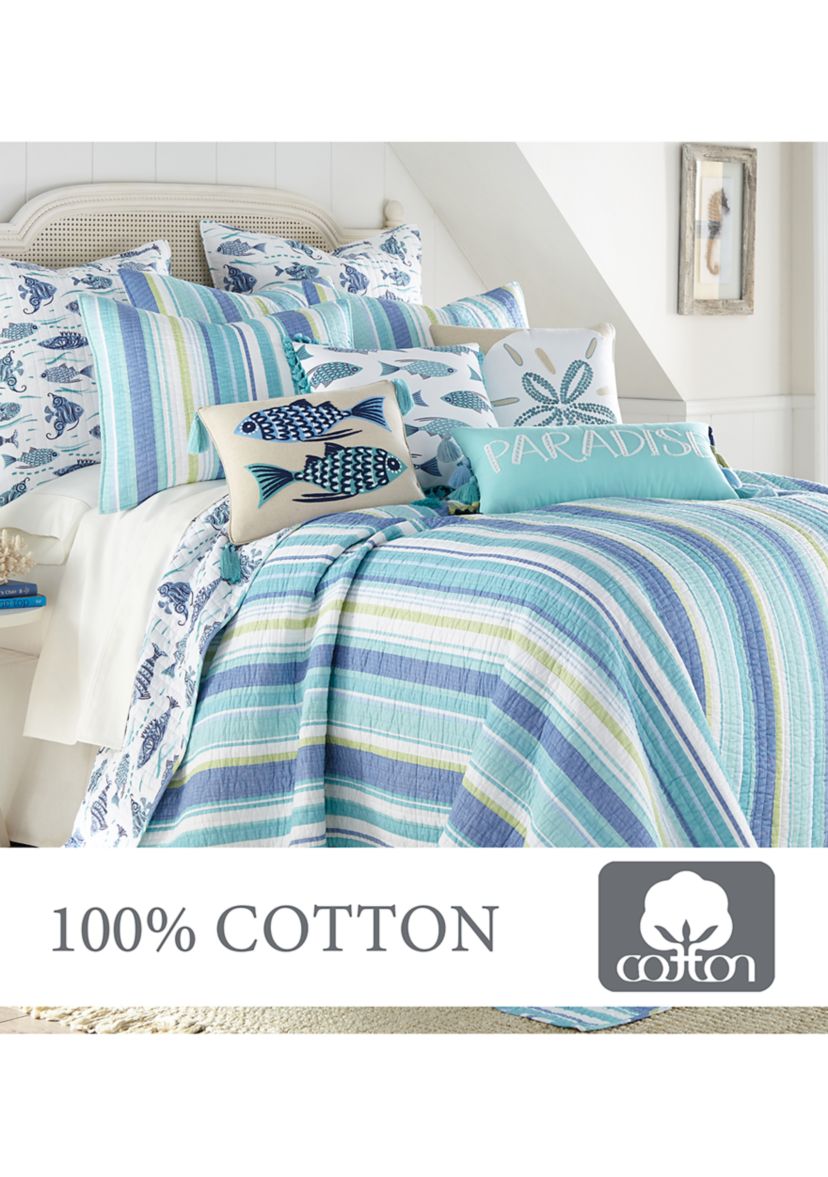 Laida Beach Full/Queen Quilt Set