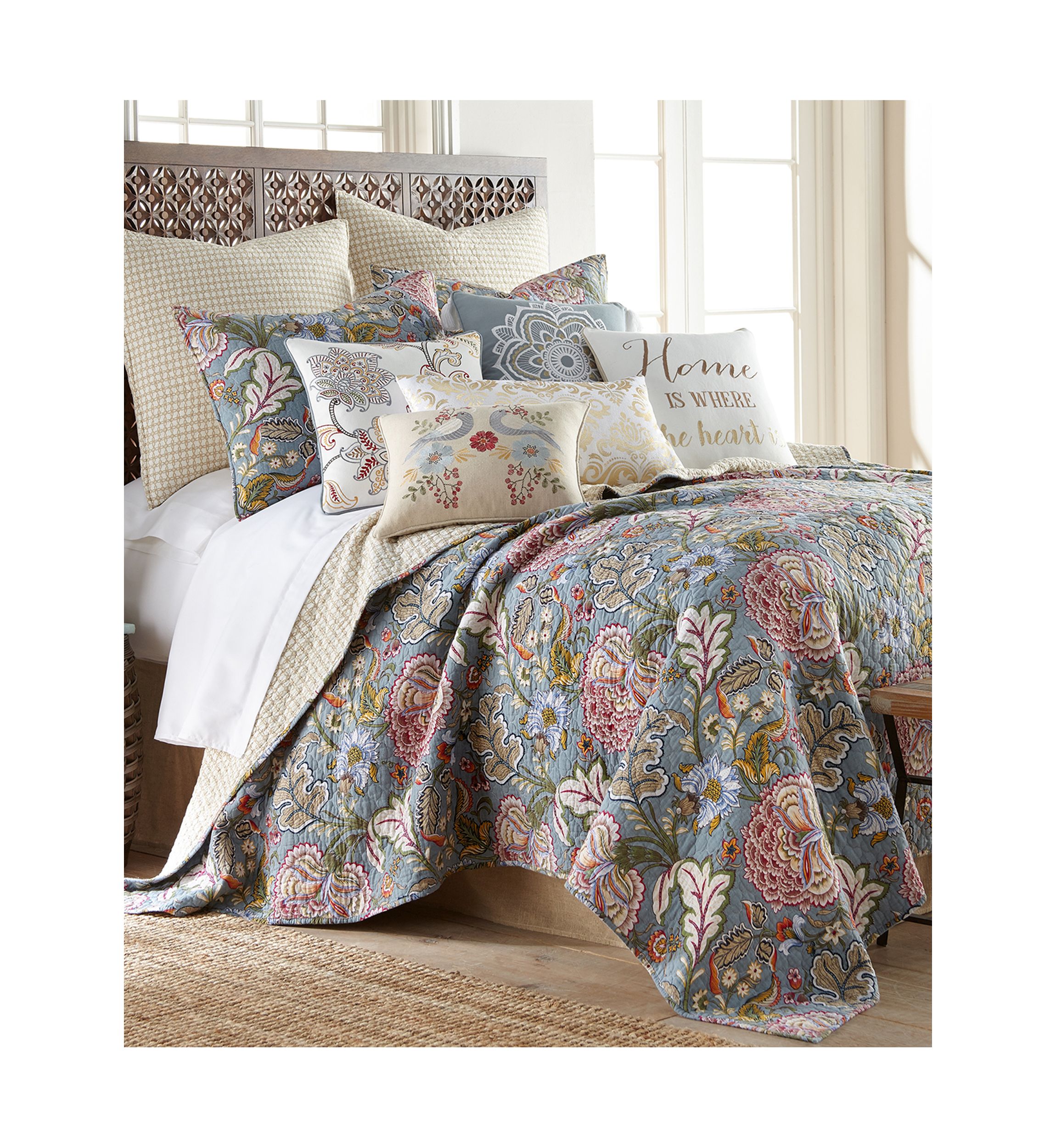 Angelica Full/Queen Quilt Set