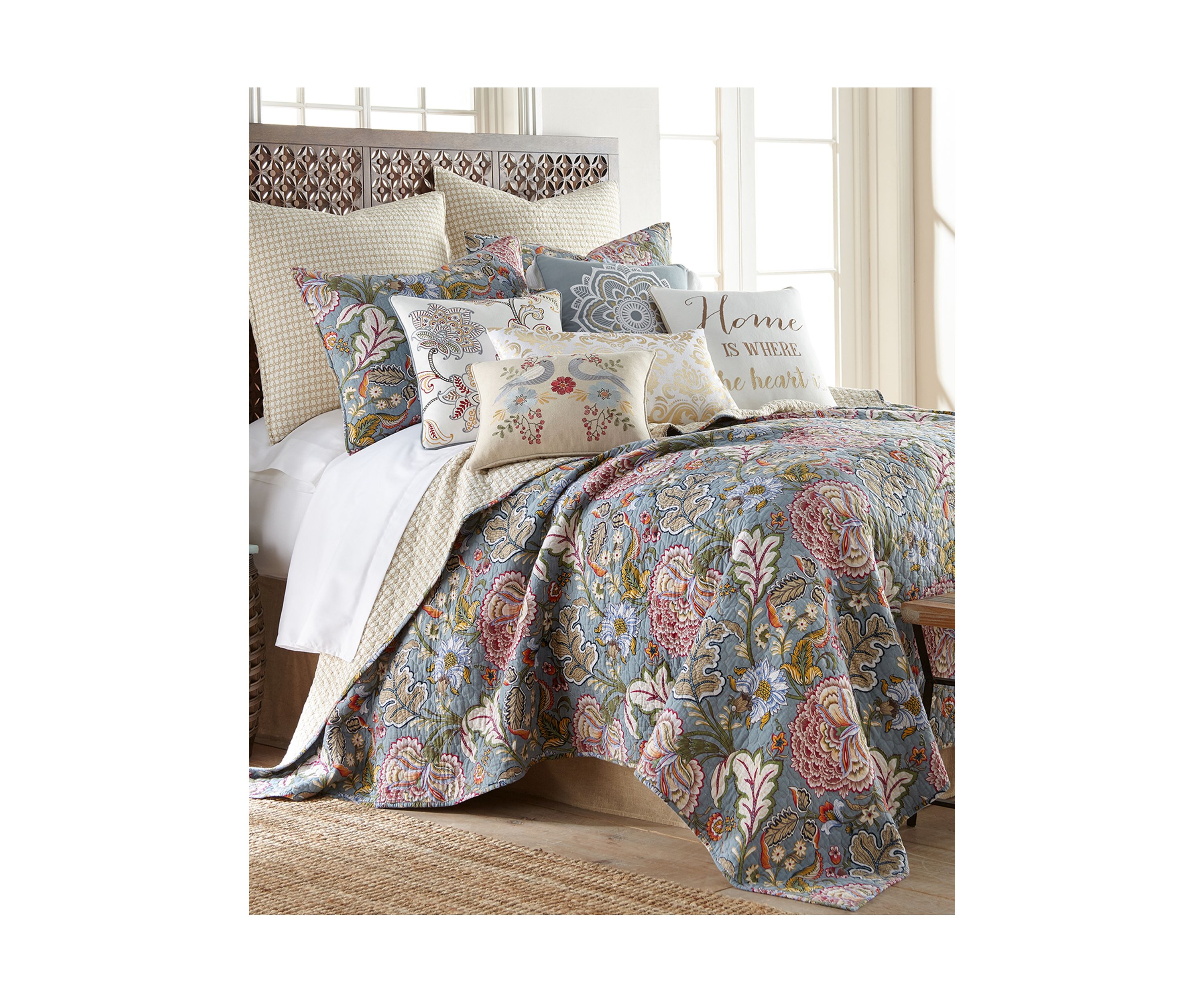 Angelica Full/Queen Quilt Set