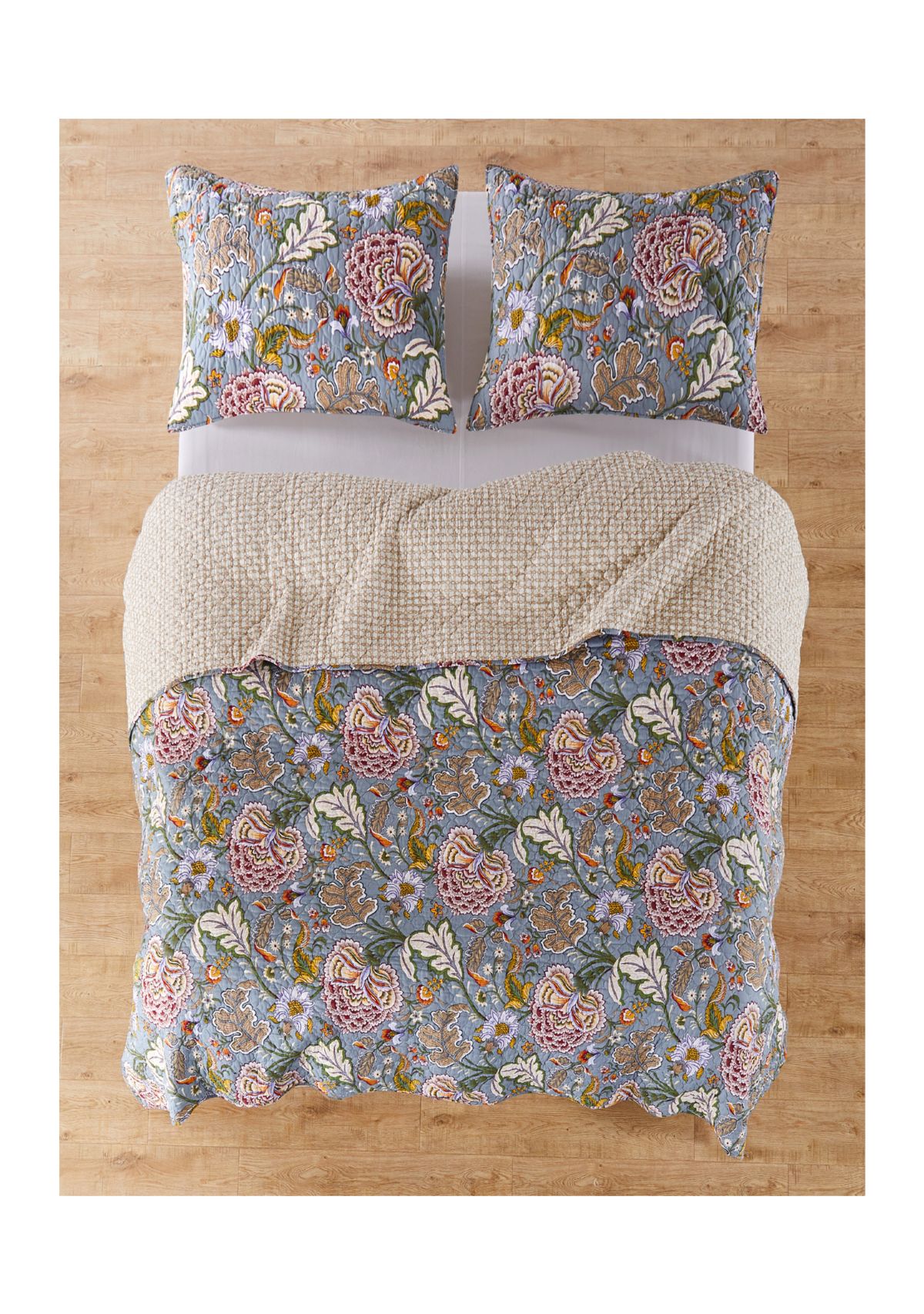 Angelica Full/Queen Quilt Set