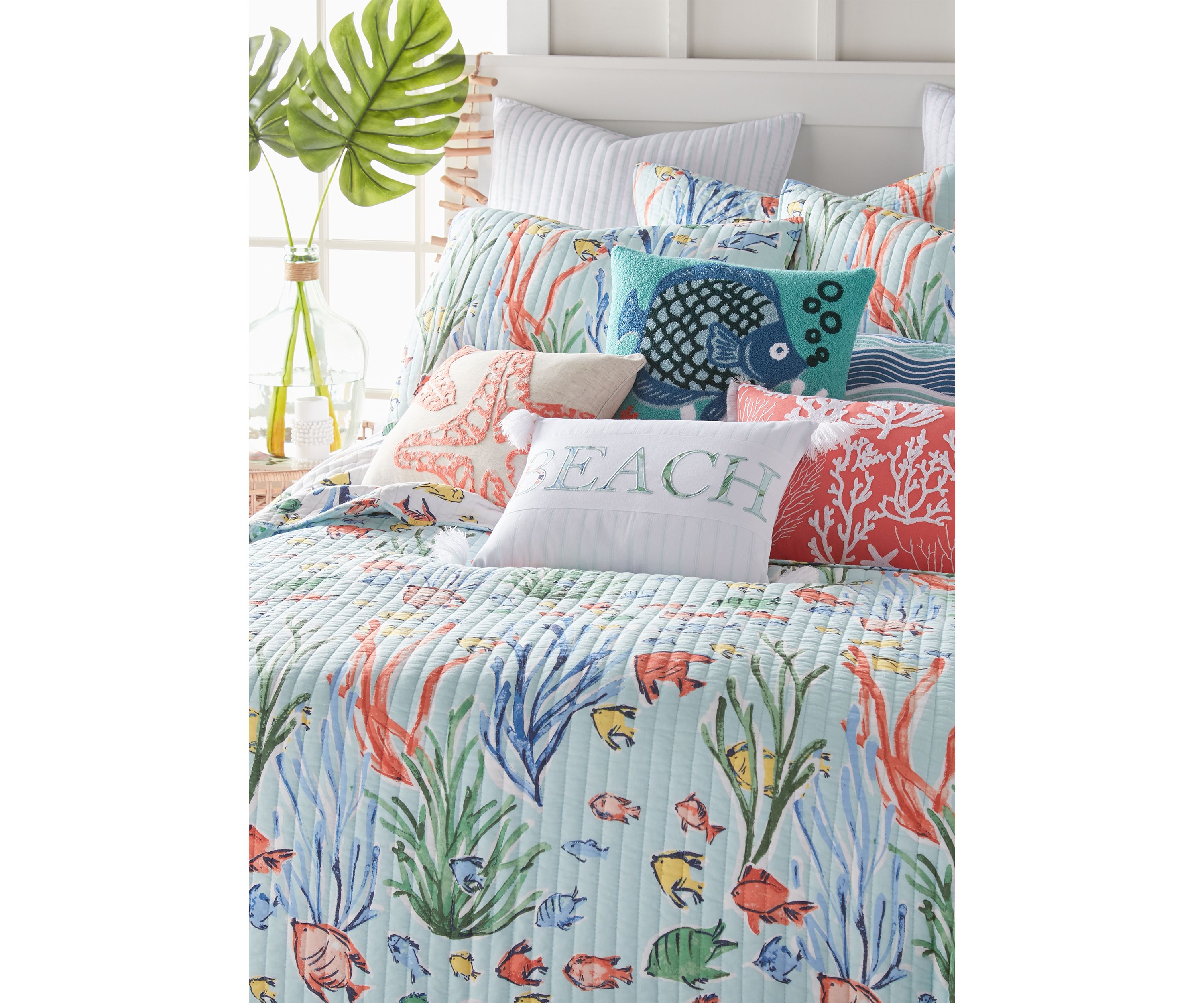 Sancti Petri Full/Queen Quilt Set