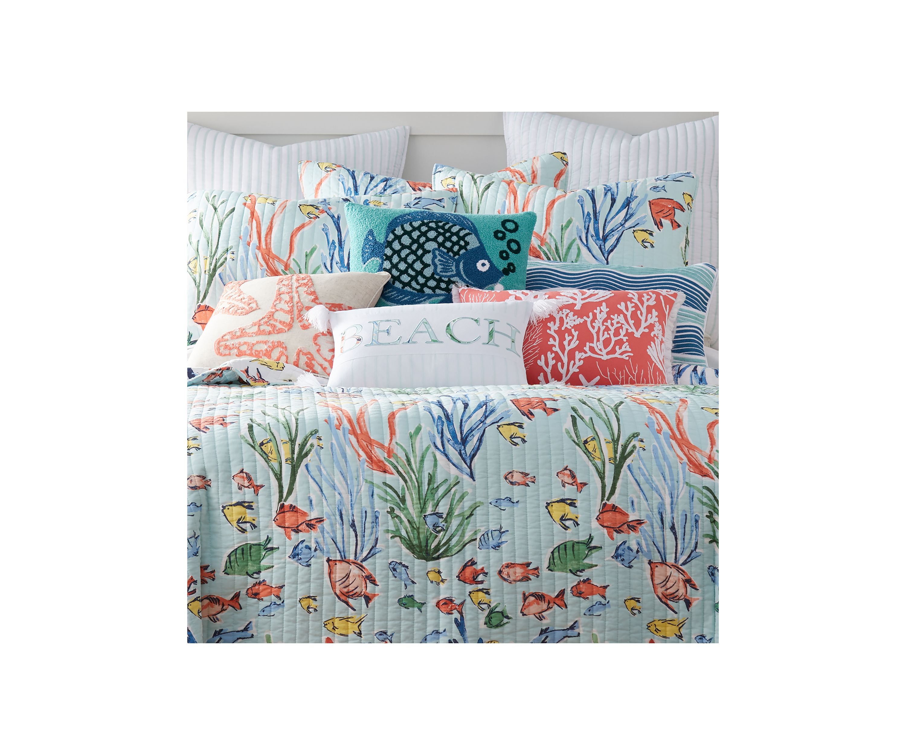Sancti Petri Full/Queen Quilt Set