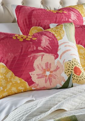 Grandiflora Full/Queen Quilt Set